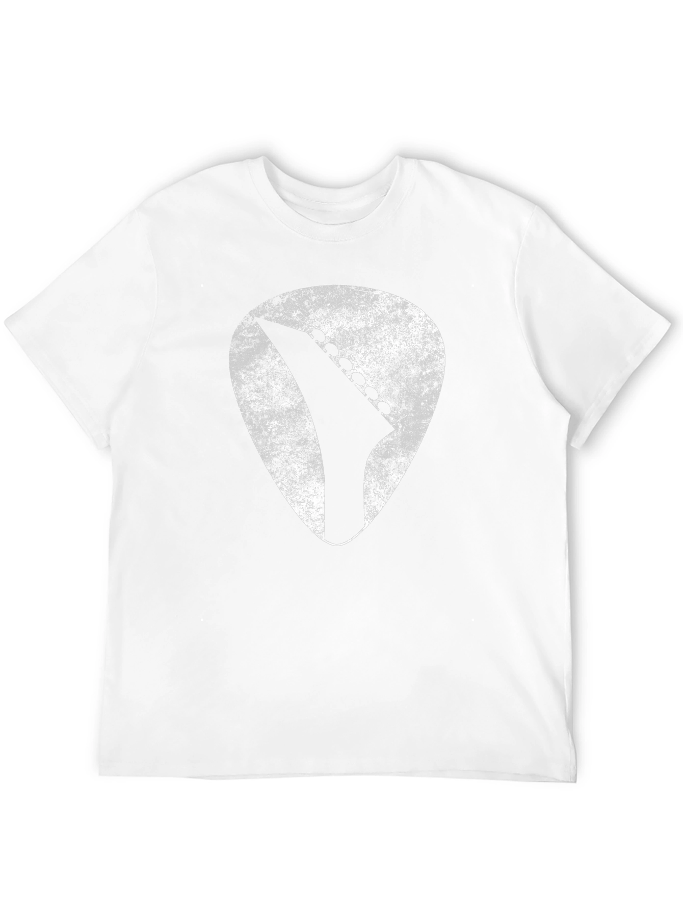 Guitar Pick Headstock T-Shirt - Rock Musician Tee