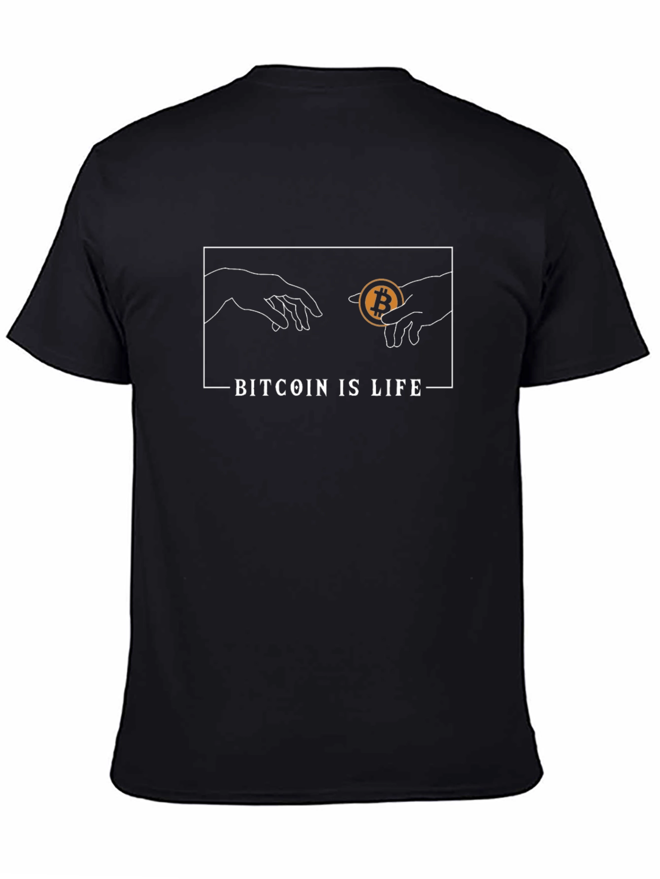 Bitcoin Is Life Graphic Tee