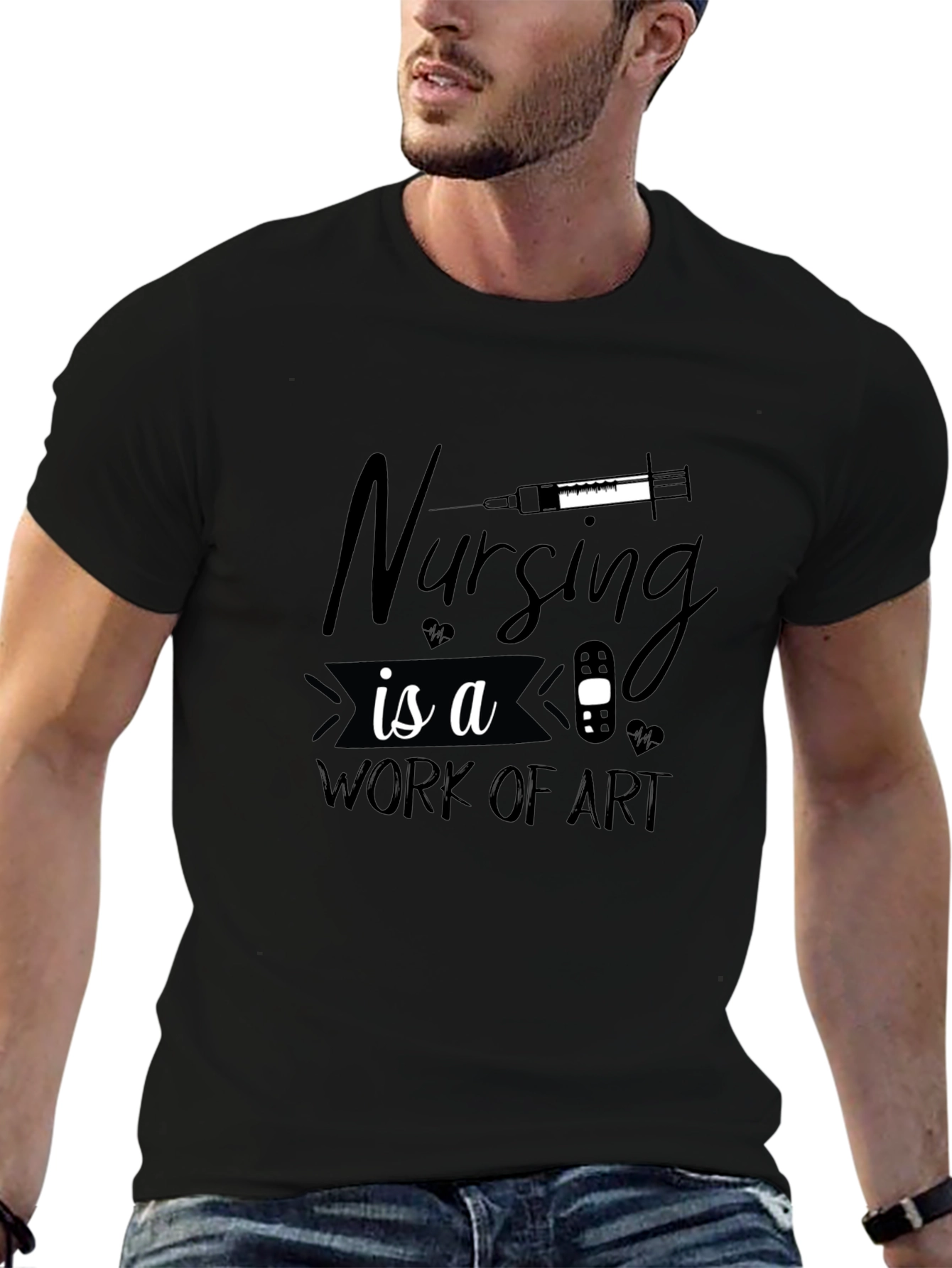 Nursing is a Work of Art T-Shirt
