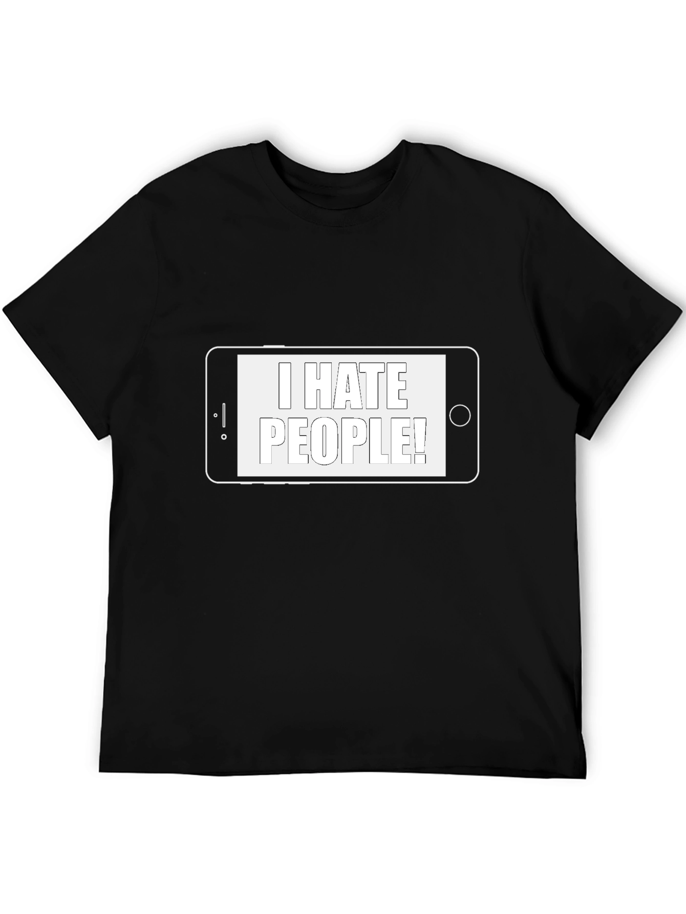 I Hate People T-Shirt - Novelty Graphic Tee