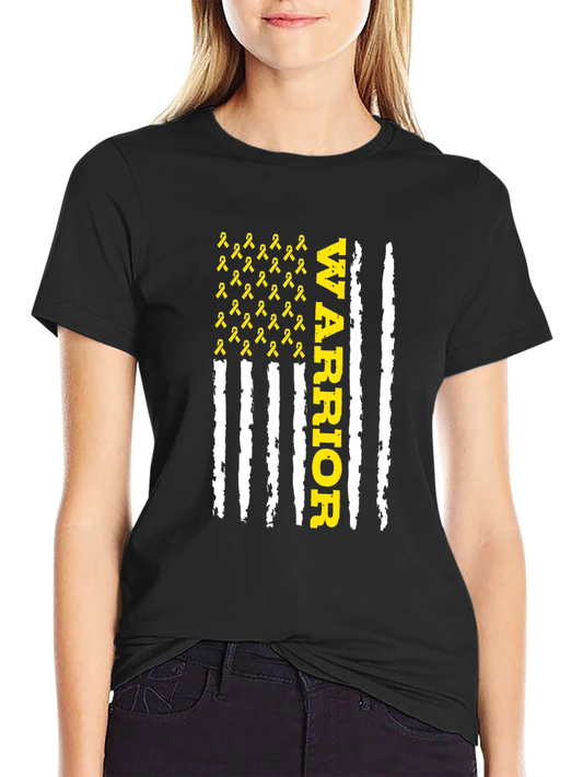 Childhood Cancer Awareness Warrior T-Shirt