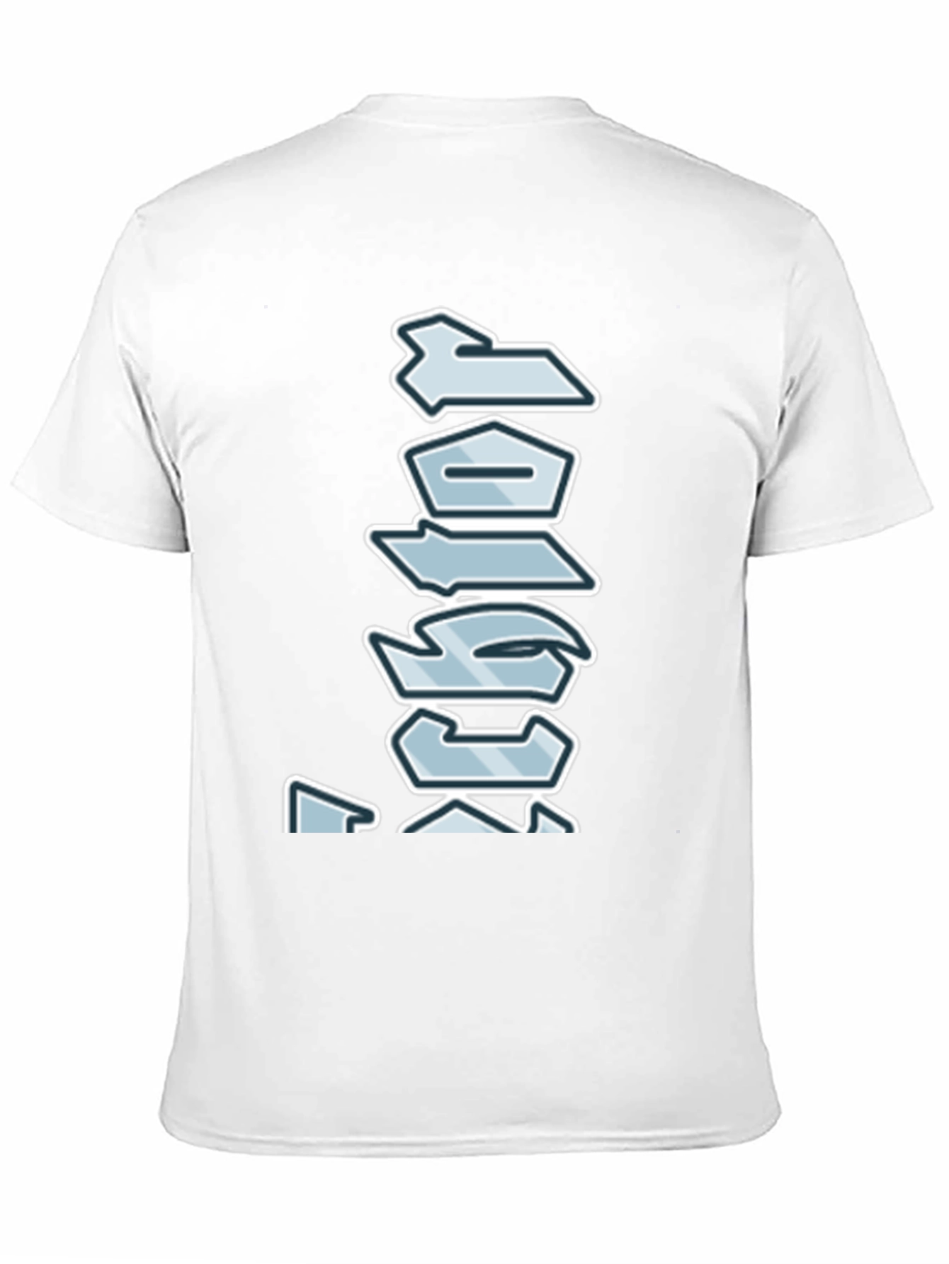 Abstract Graphic Print Black T-Shirt for Men