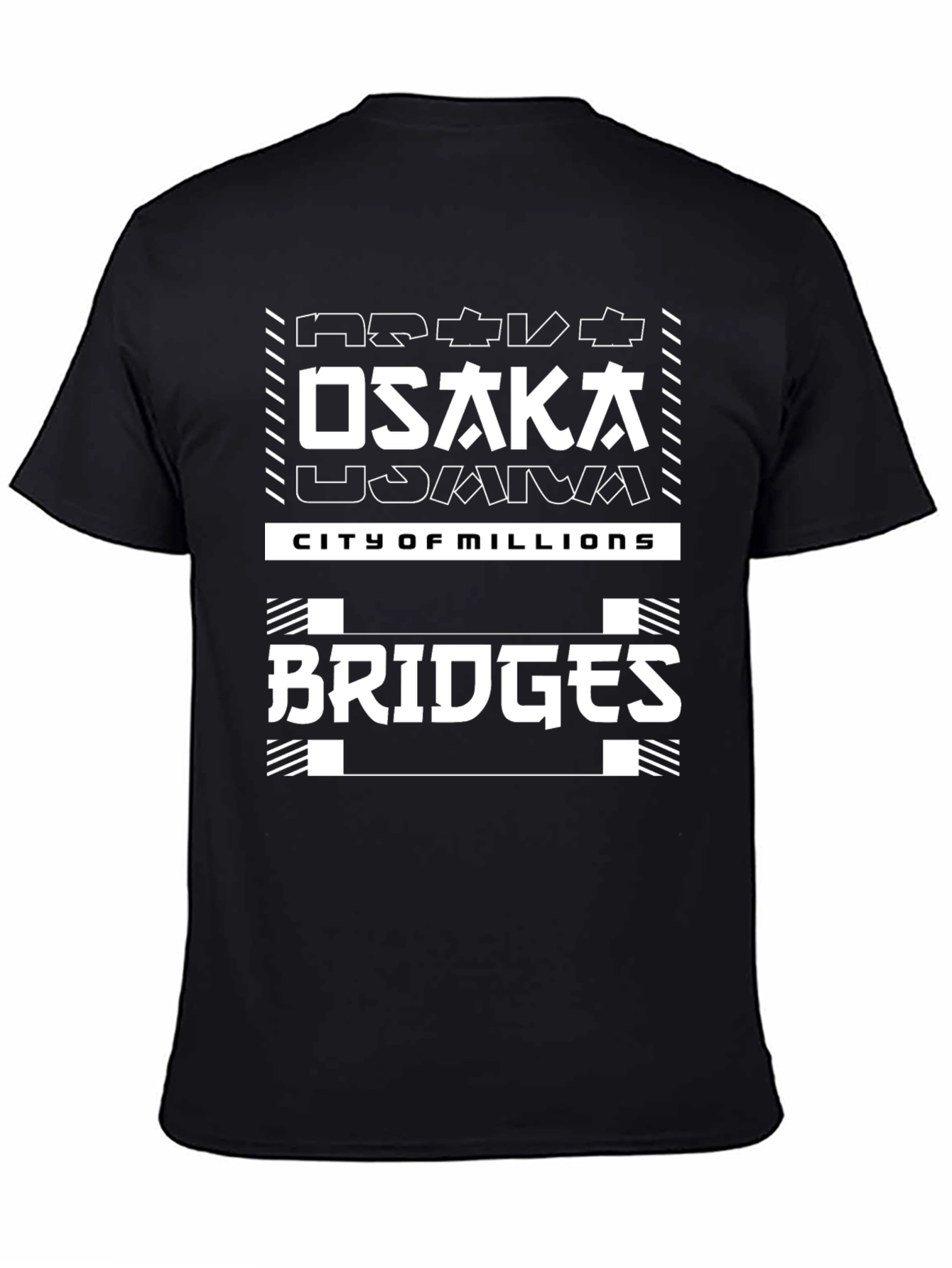 Osaka Bridges City of Millions Graphic Tee