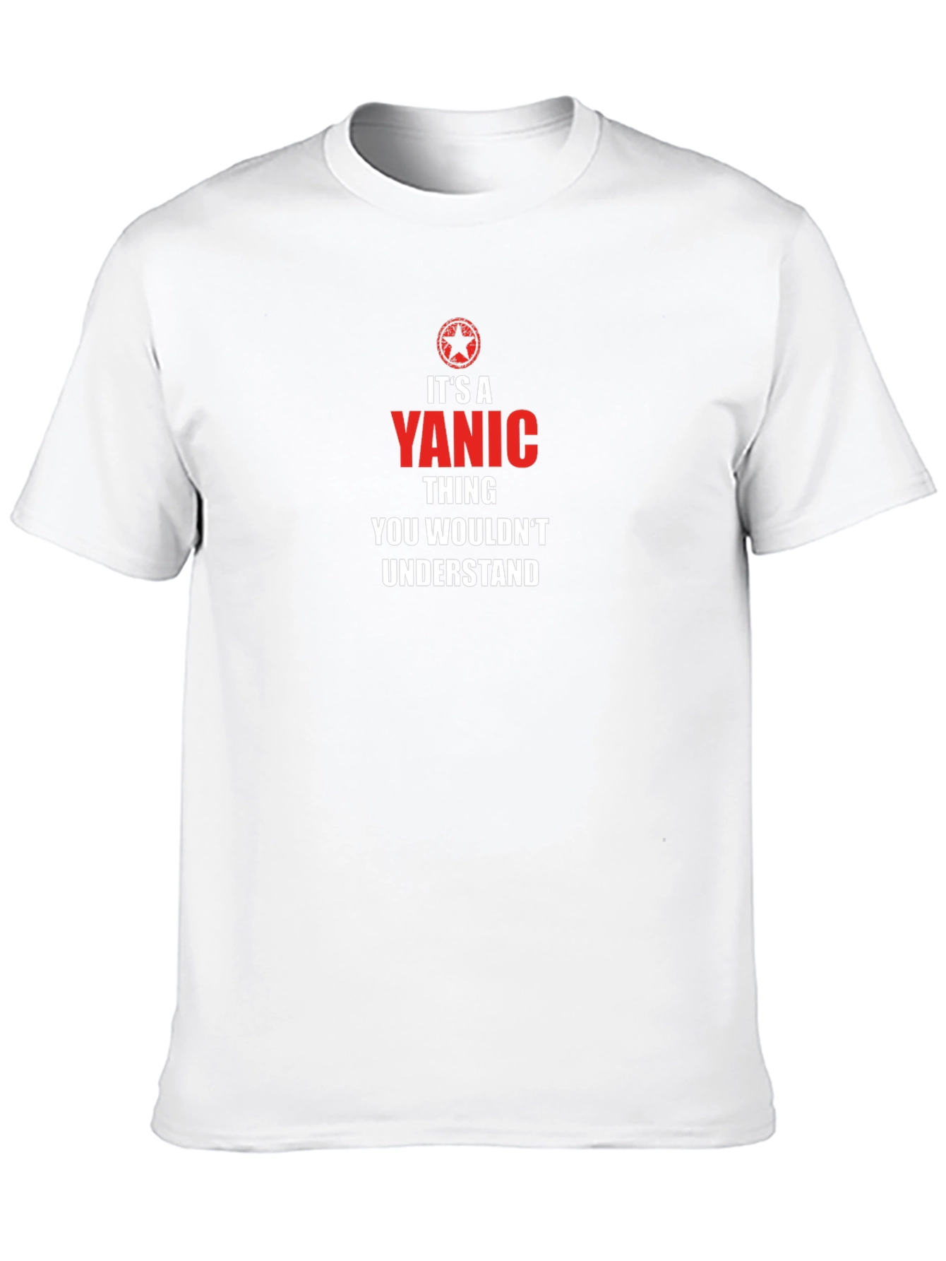 Its a Yanic Thing T-Shirt - Funny Name Tee