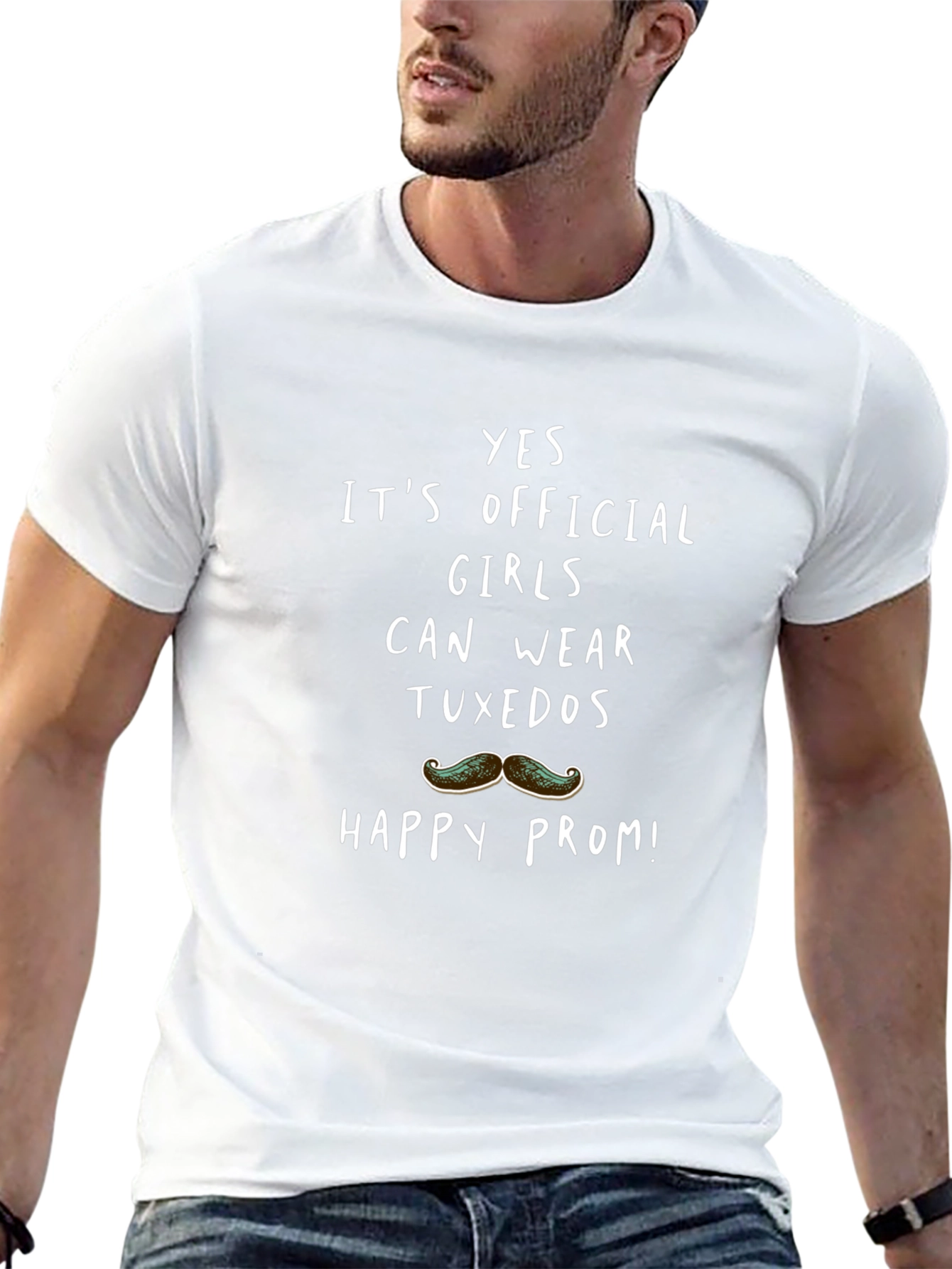 Girls Can Wear Tuxedos T-Shirt Funny Prom Tee