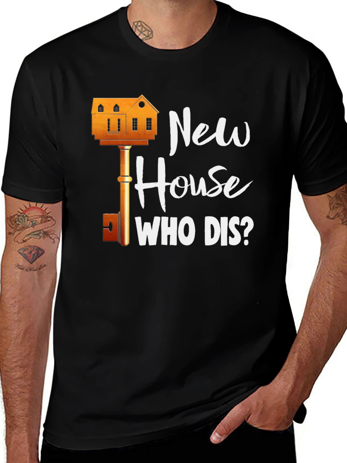 New House Who Dis? Graphic T-Shirt