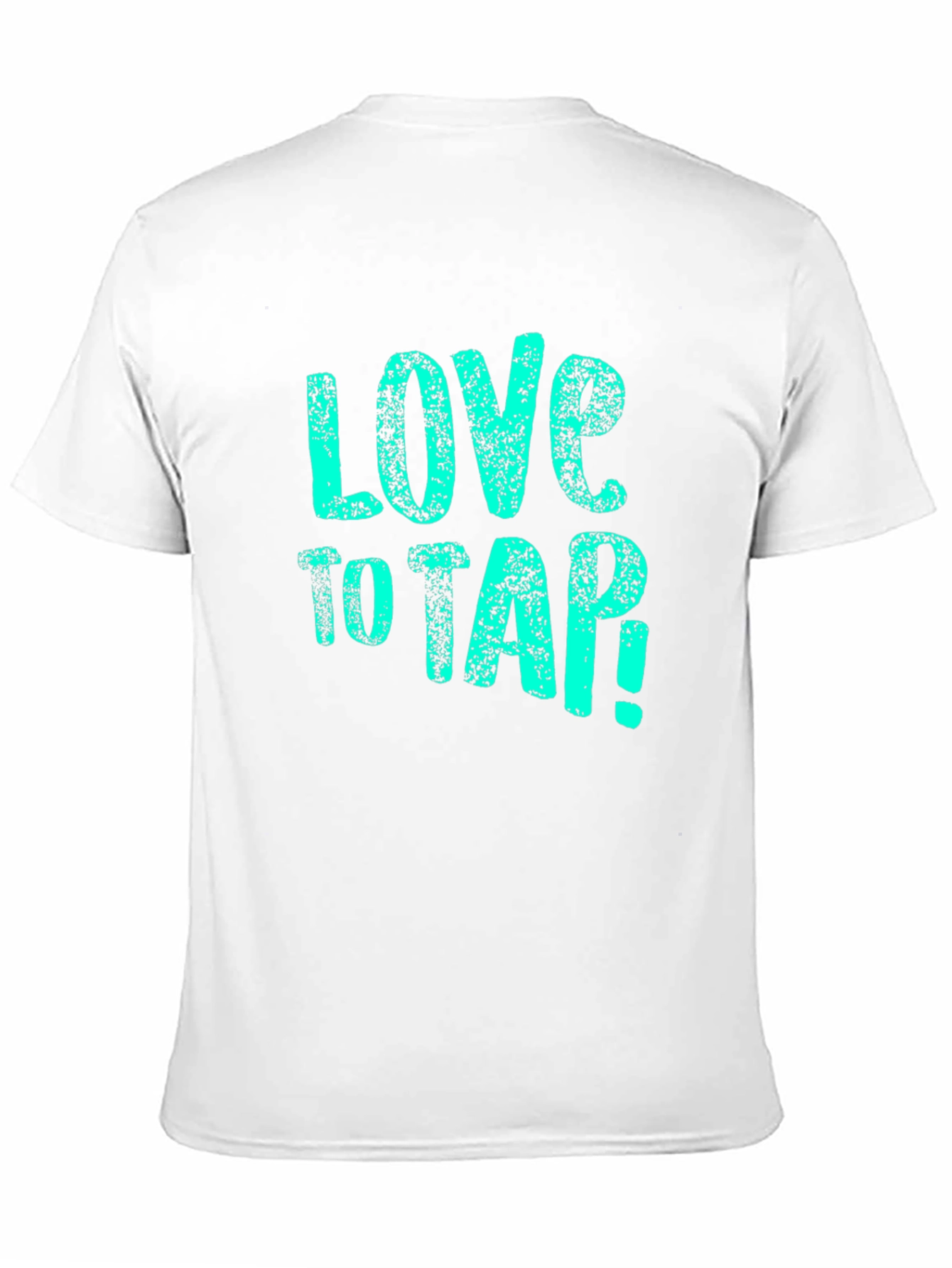 Love to Tap! Graphic Tee - Black Cotton T-Shirt