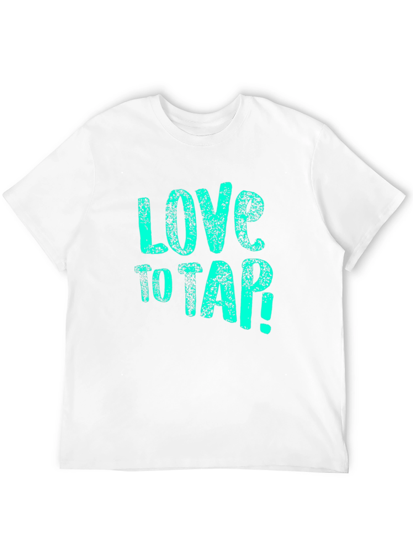 Love to Tap! Graphic Tee - Black Cotton T-Shirt
