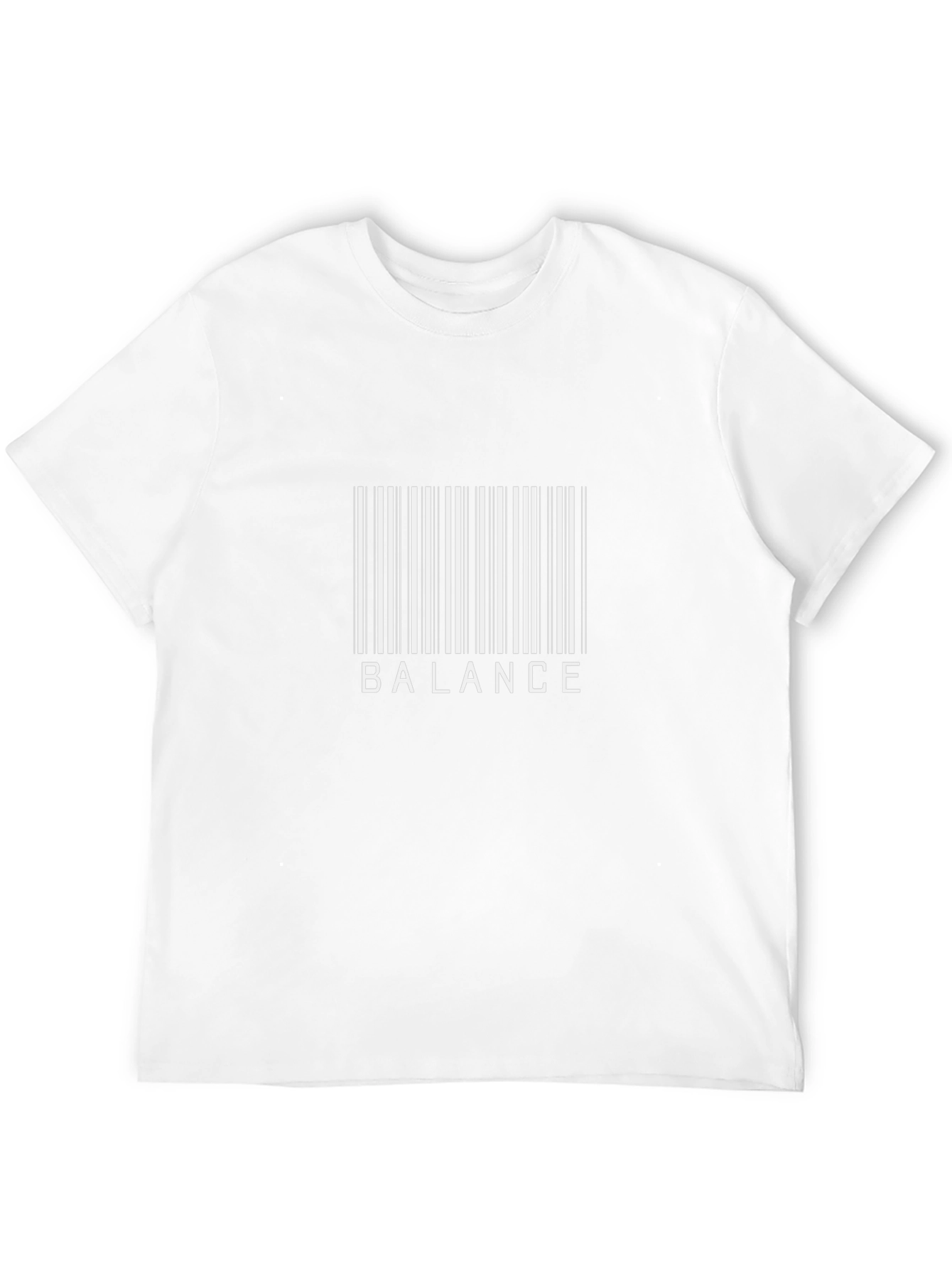 Balance Barcode Graphic T-Shirt