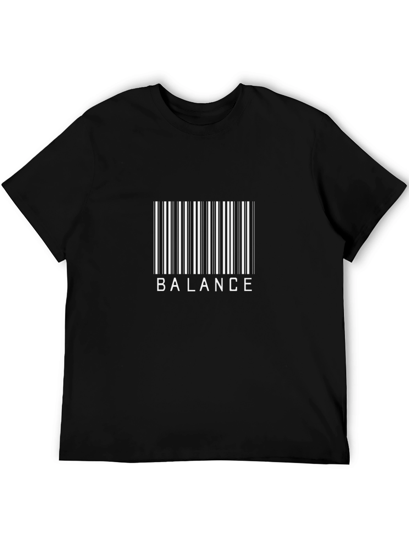 Balance Barcode Graphic T-Shirt