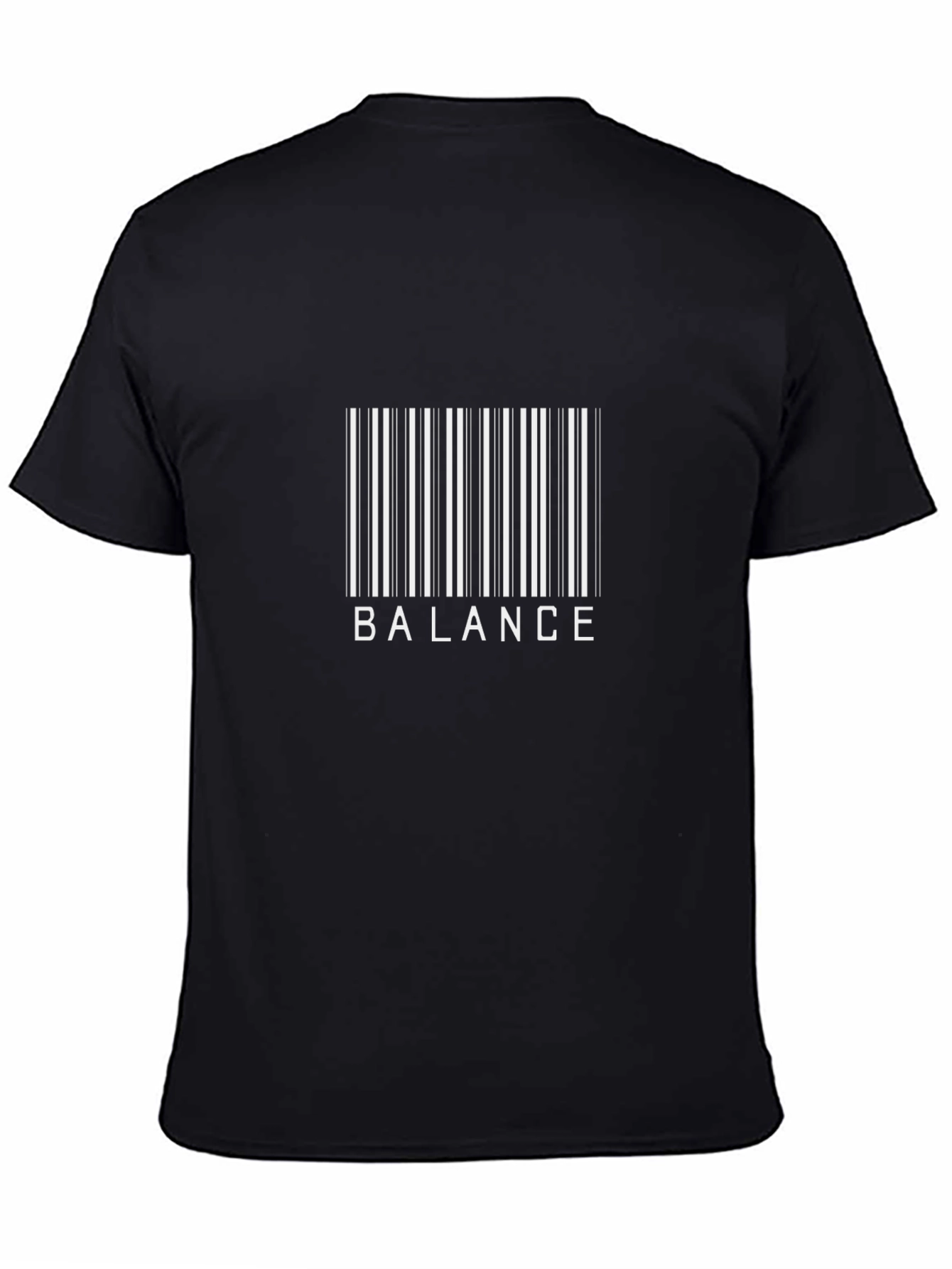 Balance Barcode Graphic T-Shirt