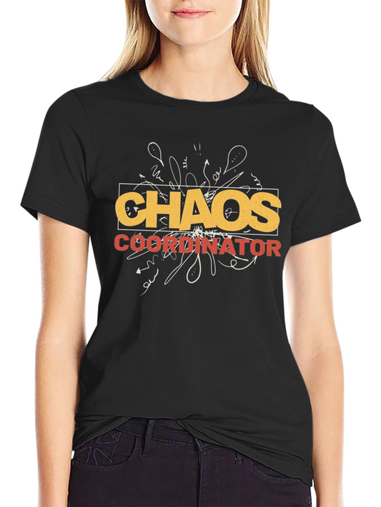 Chaos Coordinator Graphic Tee -  Novelty Mens T-Shirt