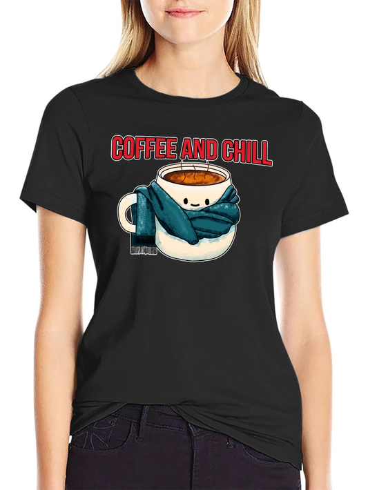 Coffee and Chill Graphic Tee - Cozy Comfort