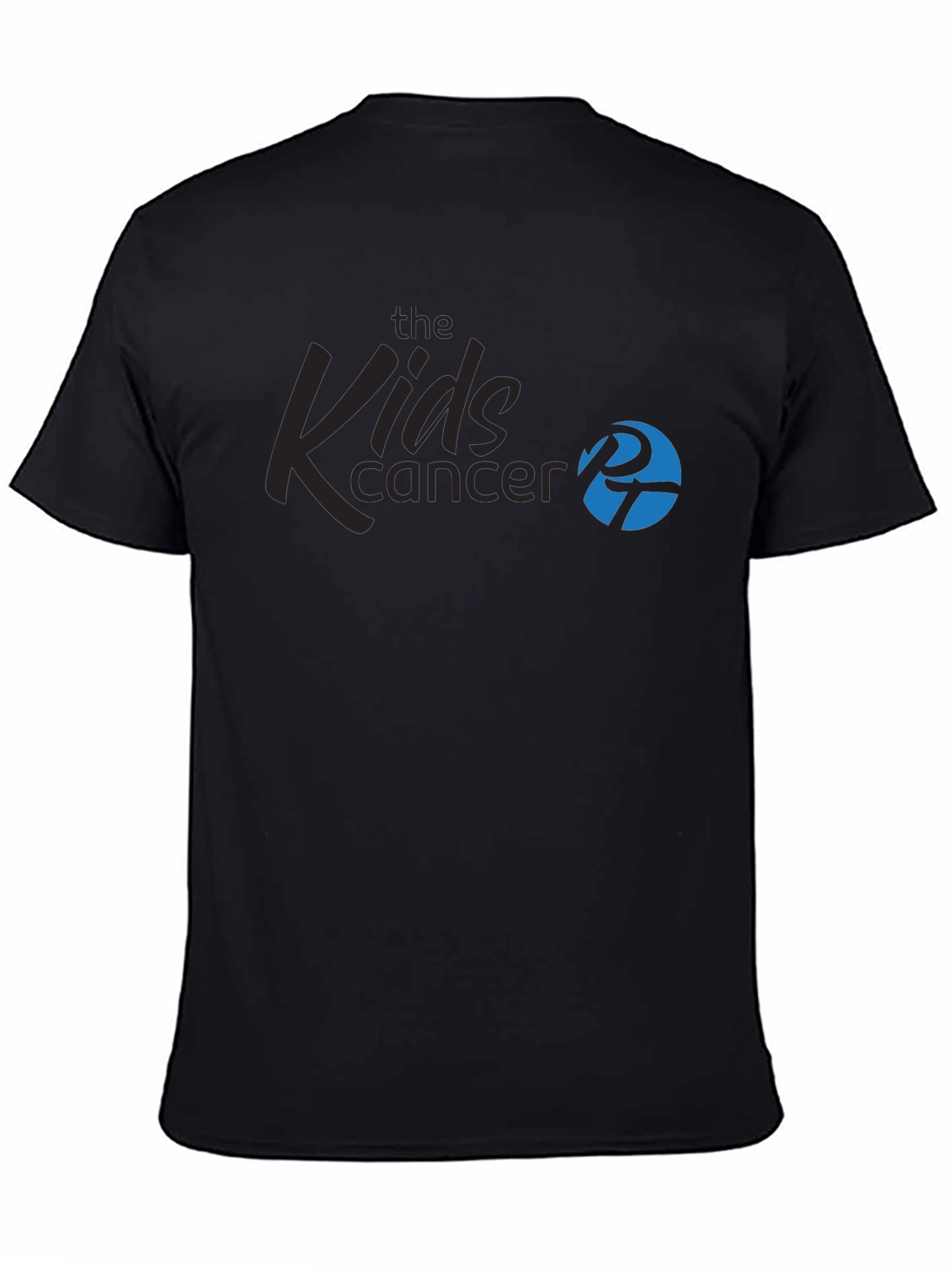 Kids Cancer Awareness Black T-Shirt