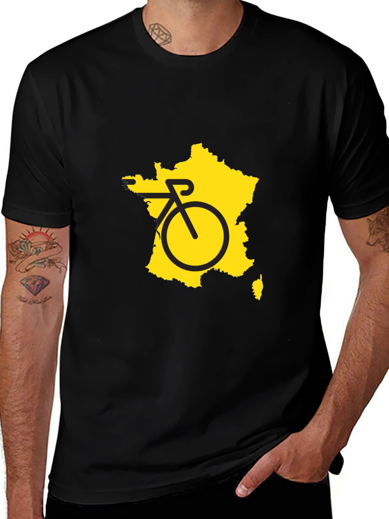 Tour de France Bicycle T-Shirt