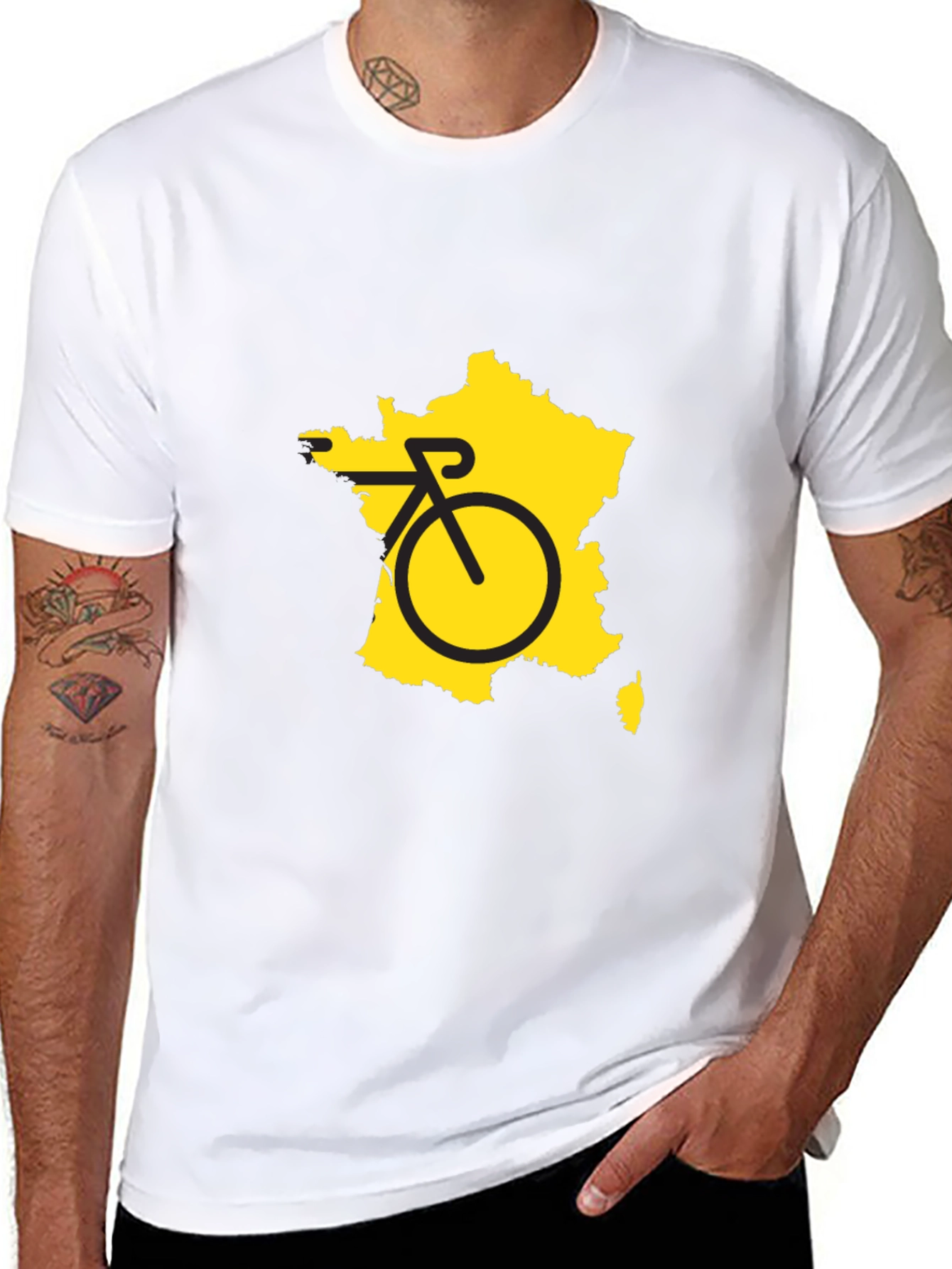 Tour de France Bicycle T-Shirt