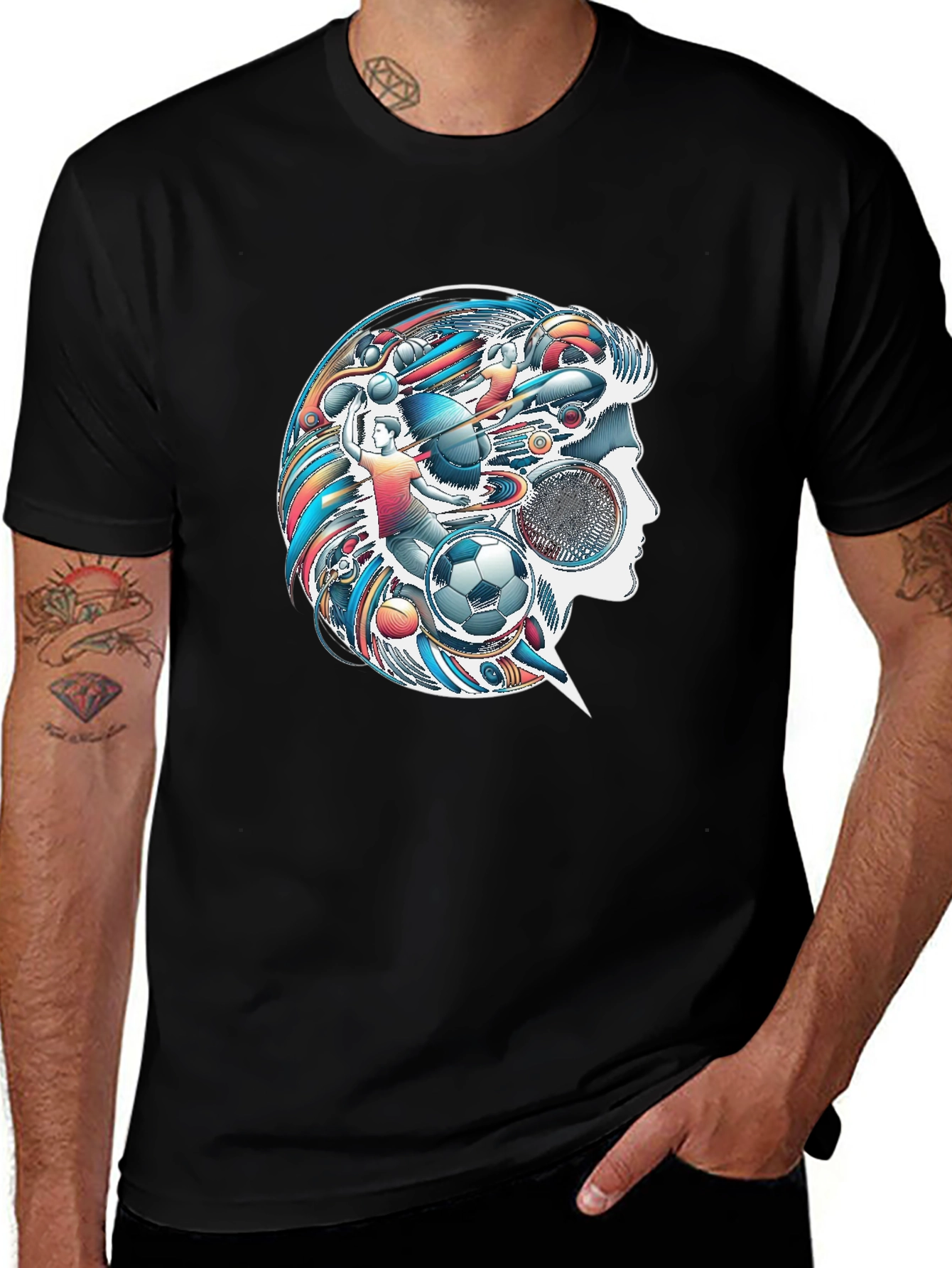 Creative Soccer Mind T-Shirt