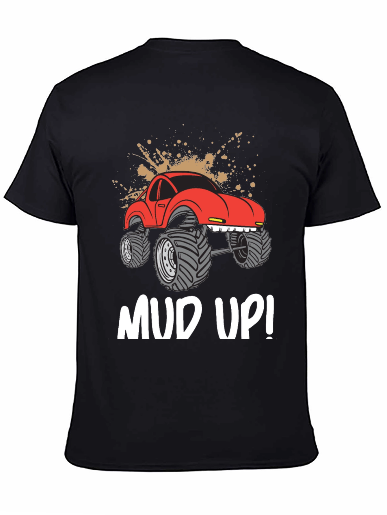 Mud Up! Monster Truck Graphic Tee