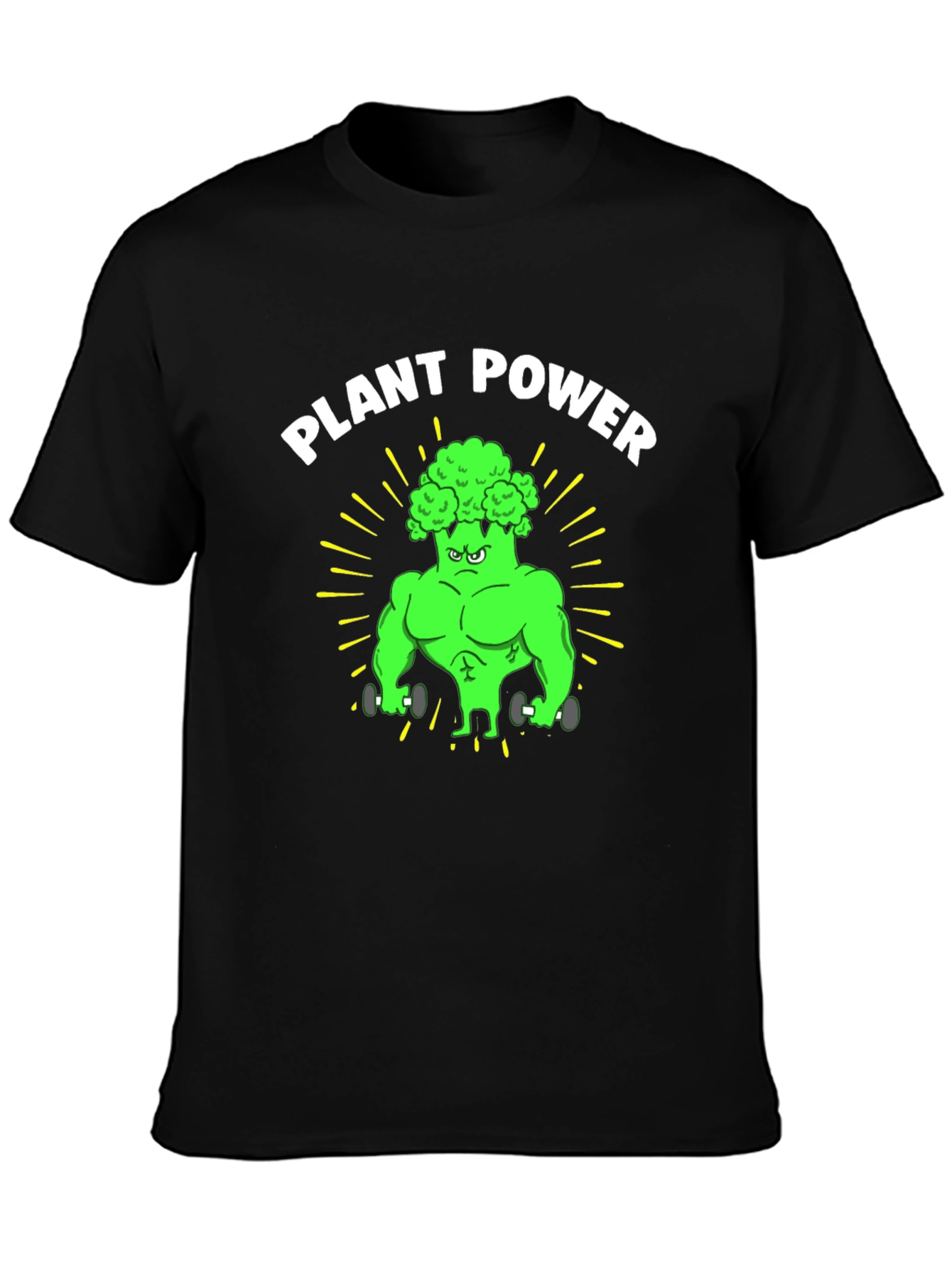 Plant Power Broccoli Gym T-Shirt