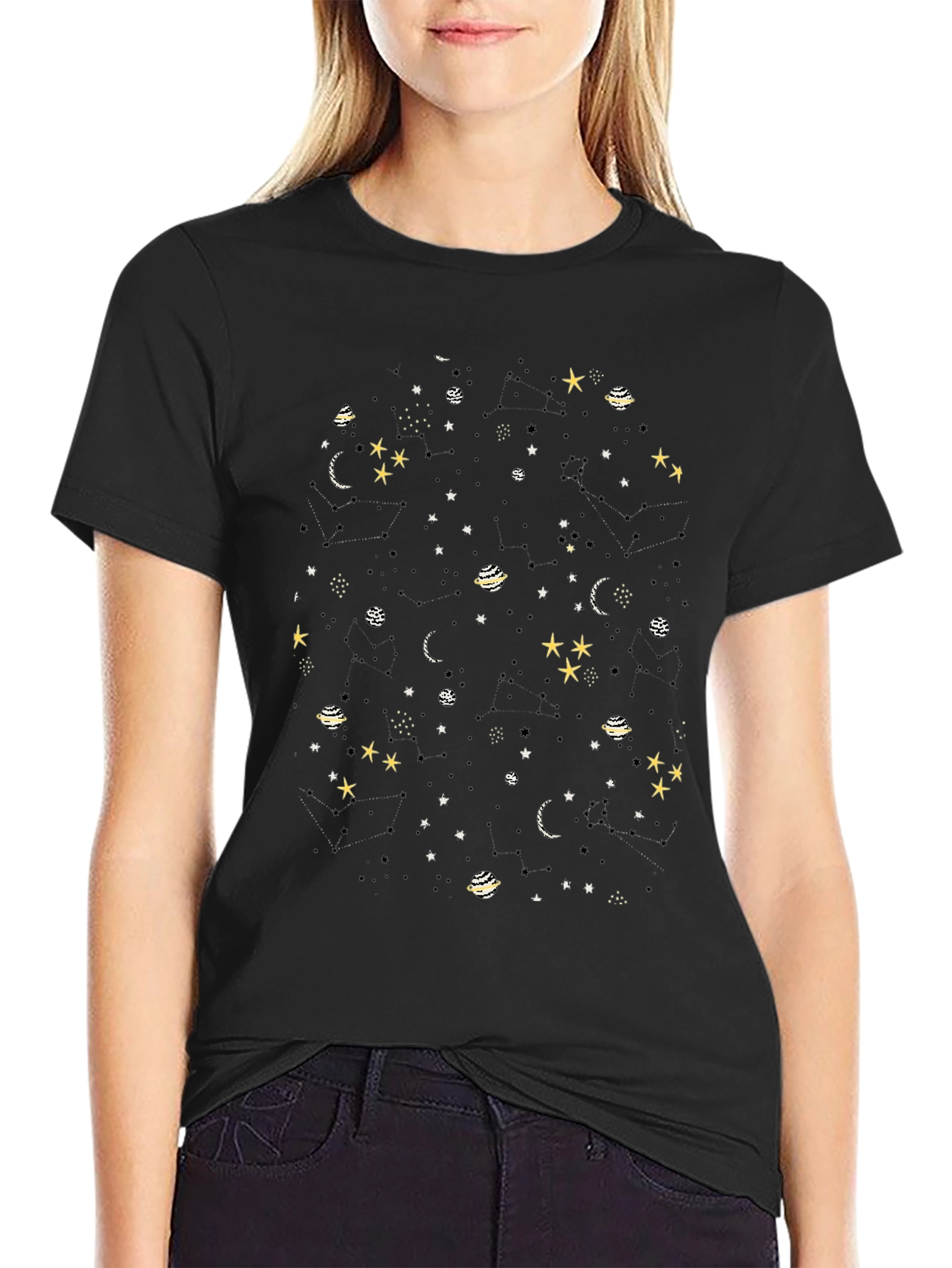 Cosmic Dream T-Shirt - Starry Night Design