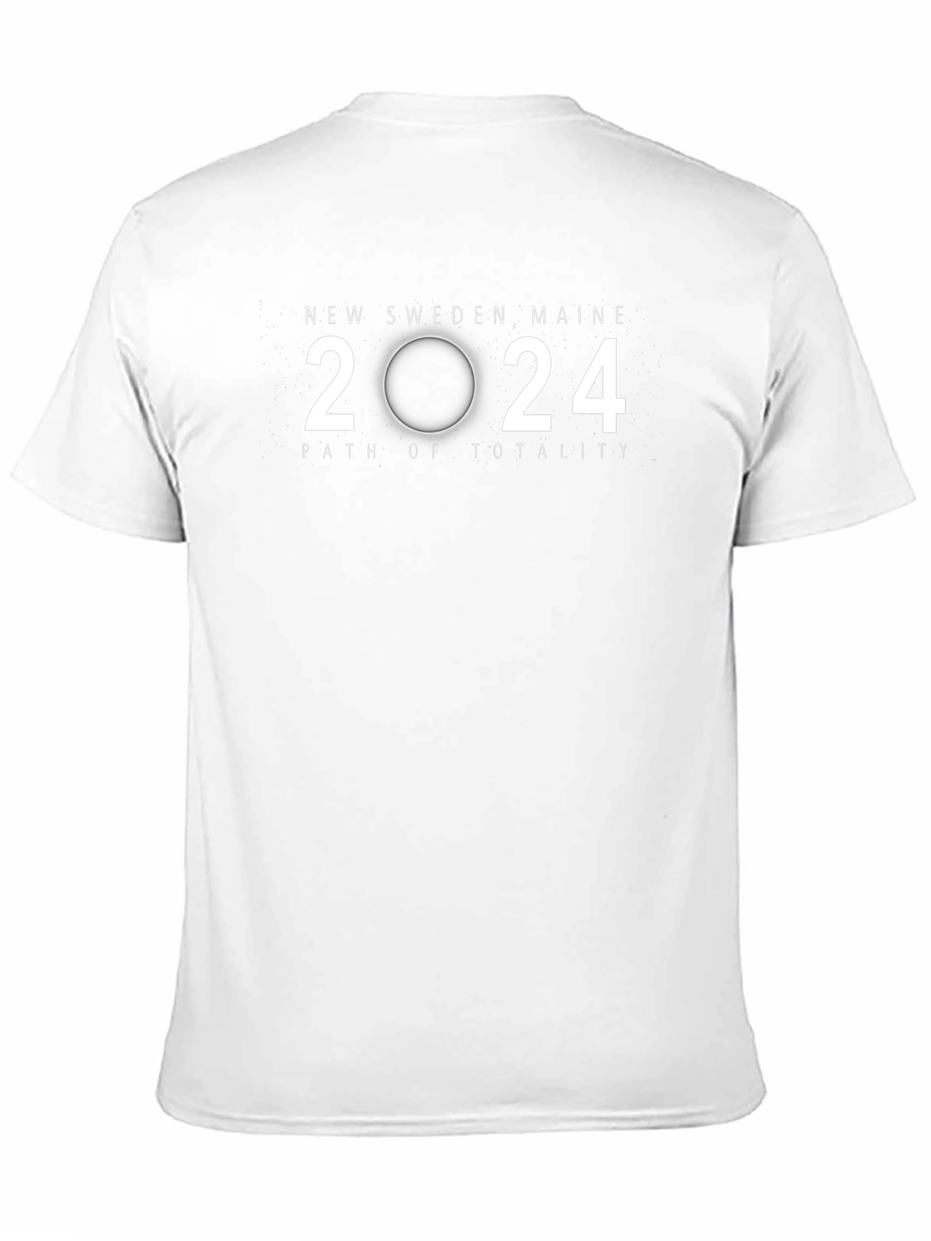 New Sweden Maine 2024 Path of Totality Eclipse T-Shirt
