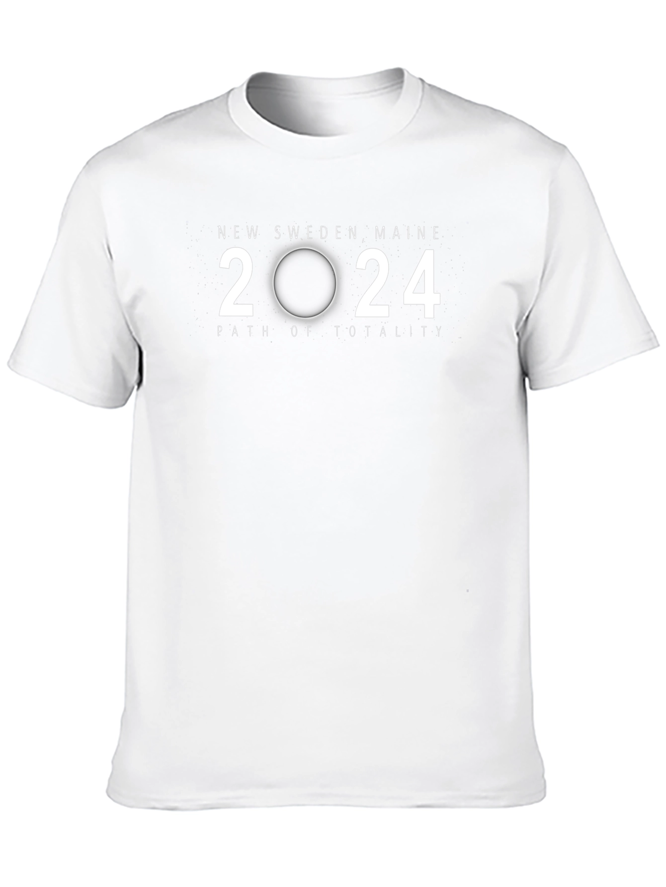 New Sweden Maine 2024 Path of Totality Eclipse T-Shirt