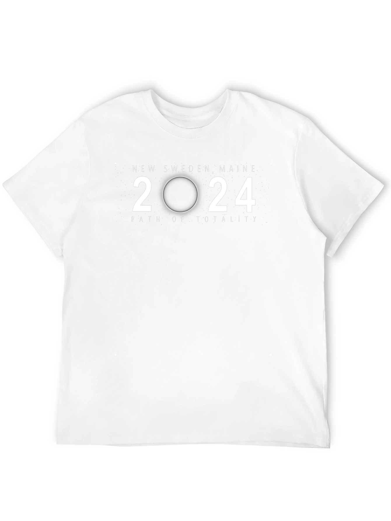 New Sweden Maine 2024 Path of Totality Eclipse T-Shirt
