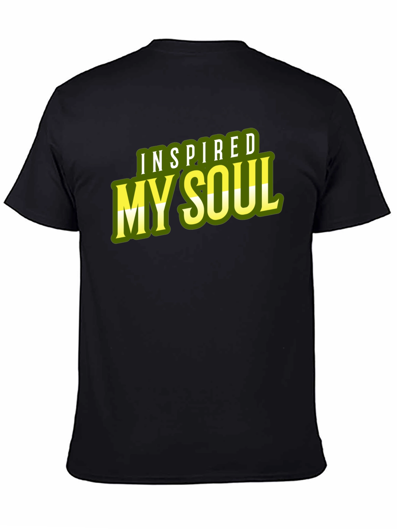 Inspired My Soul Black Graphic Tee