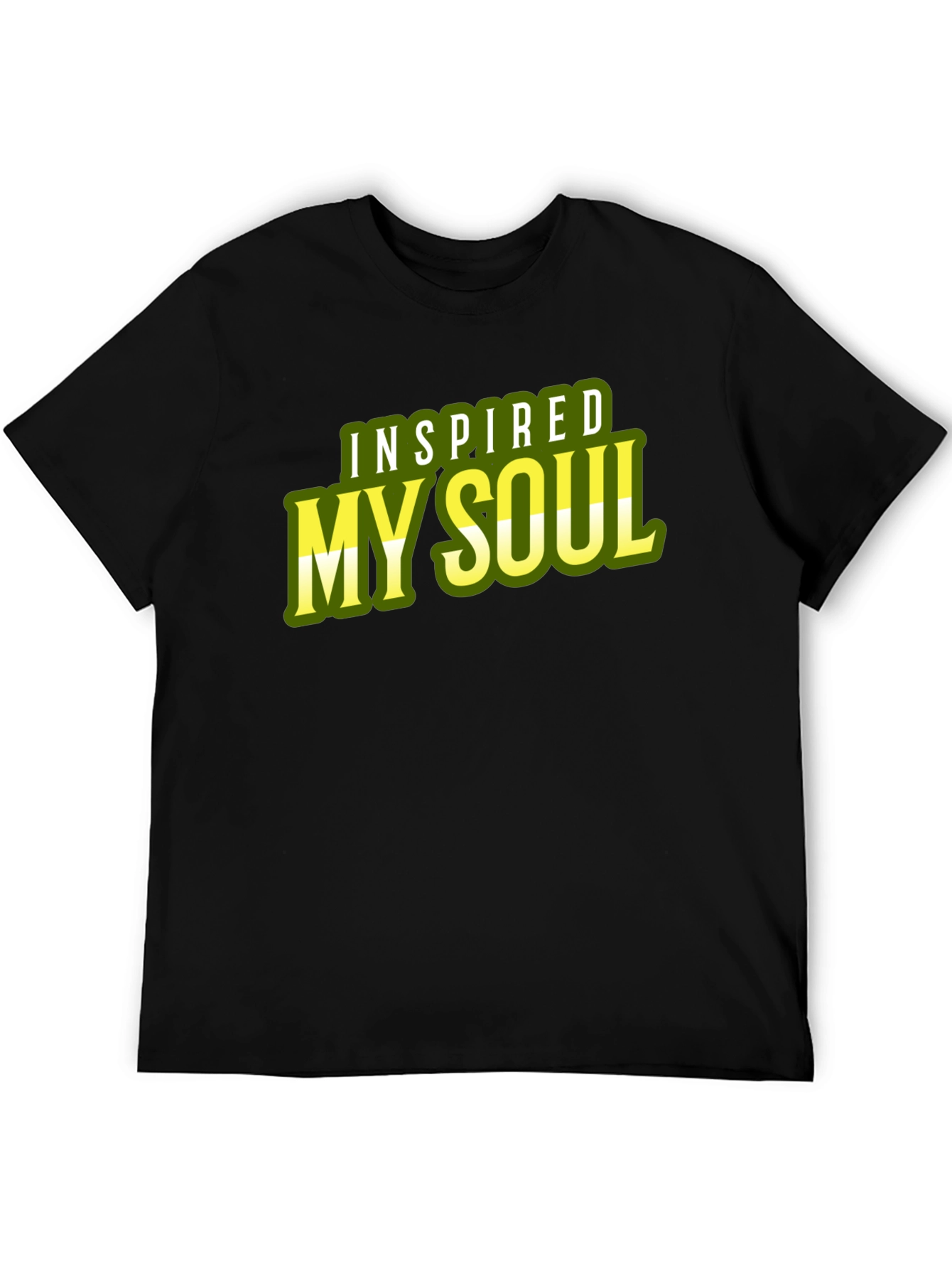 Inspired My Soul Black Graphic Tee