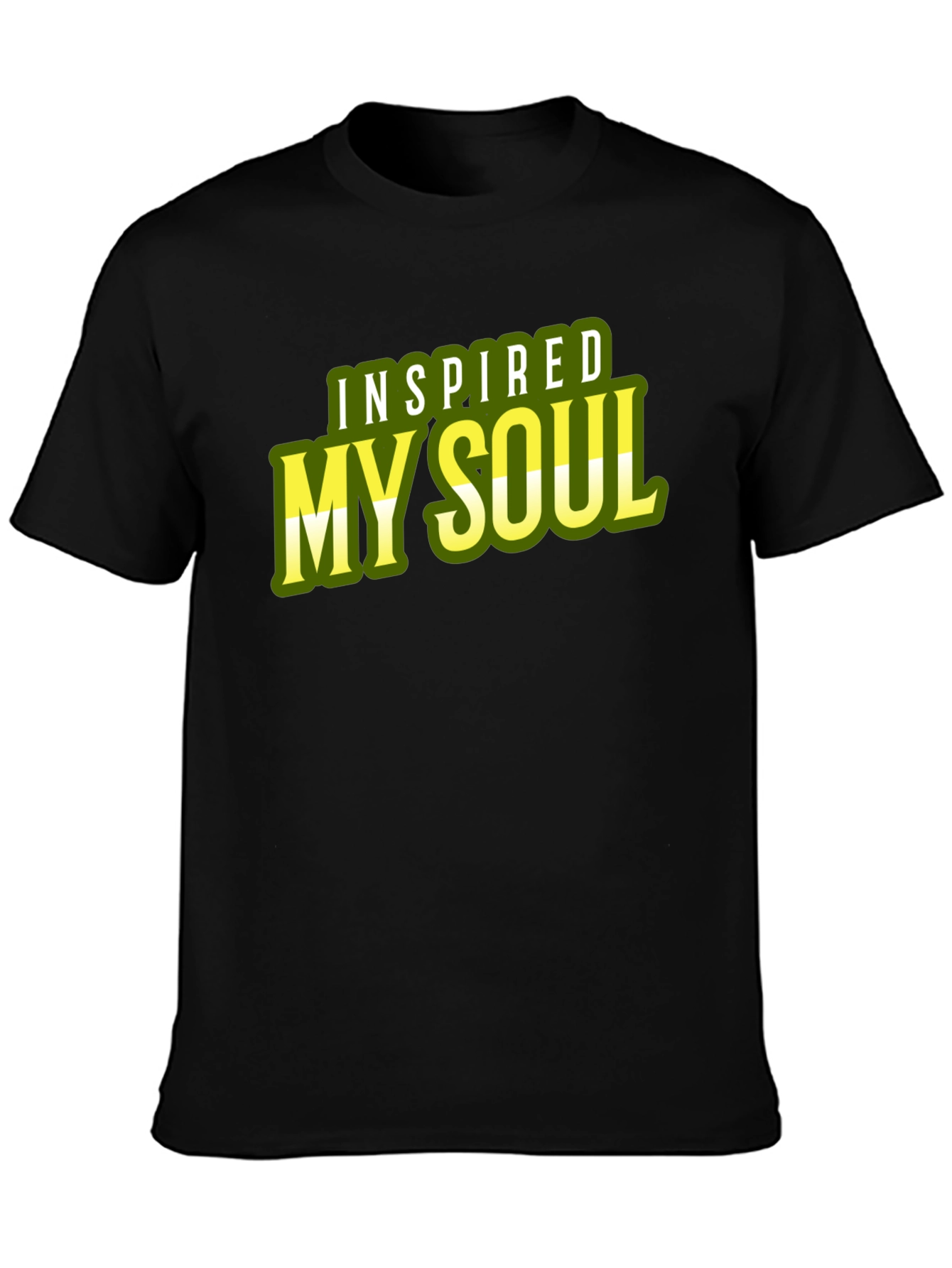 Inspired My Soul Black Graphic Tee