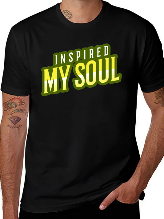 Inspired My Soul Black Graphic Tee