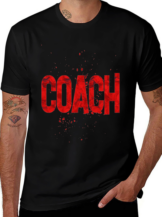Coach Graphic T-Shirt - Bold Statement Tee