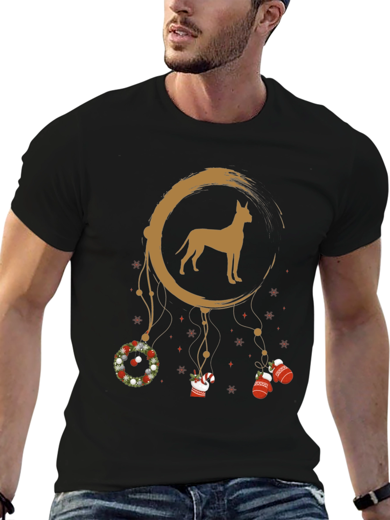 Dog Breed Christmas Dreamcatcher T-Shirt