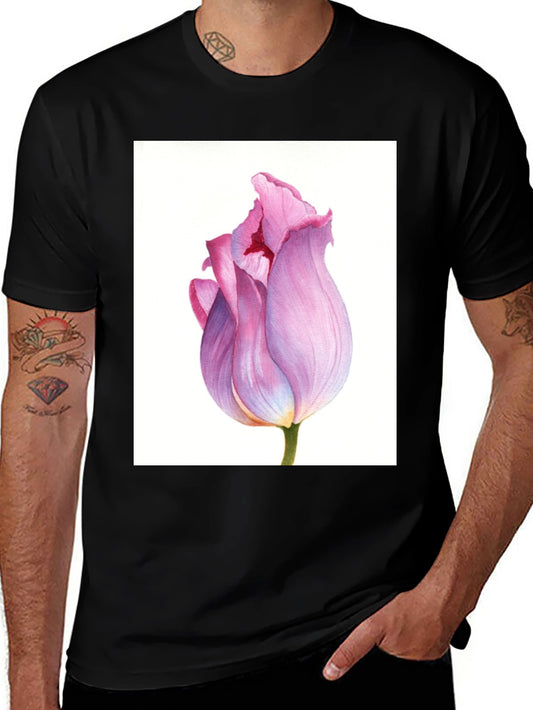 Floral Tulip Graphic T-Shirt