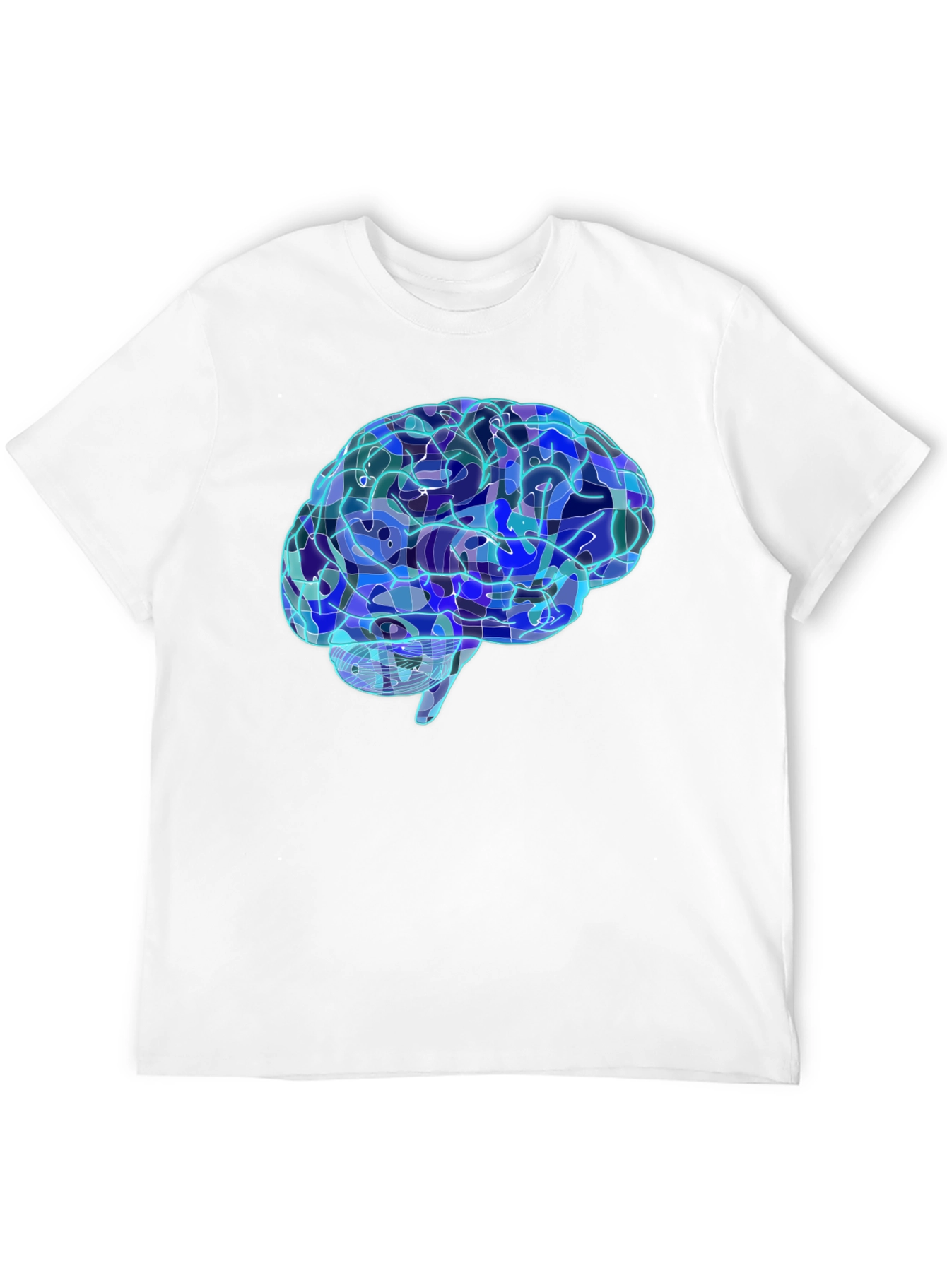 Brain Graphic Tee - Cool Neuroscience Design