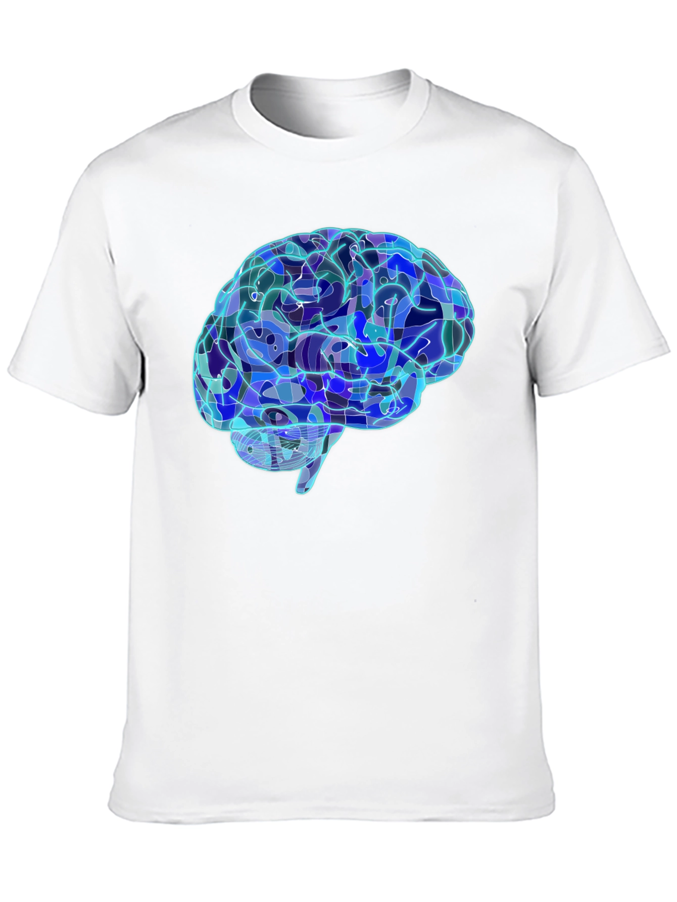 Brain Graphic Tee - Cool Neuroscience Design