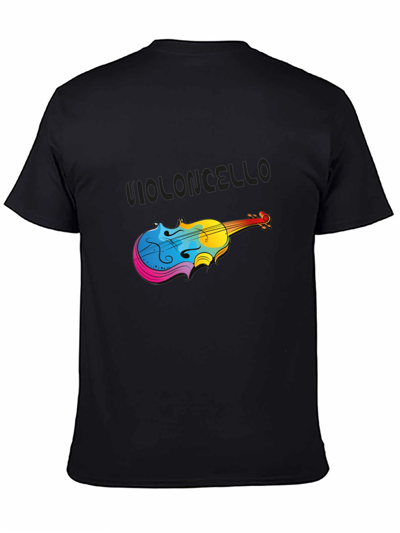 Colorful Cello Music T-Shirt