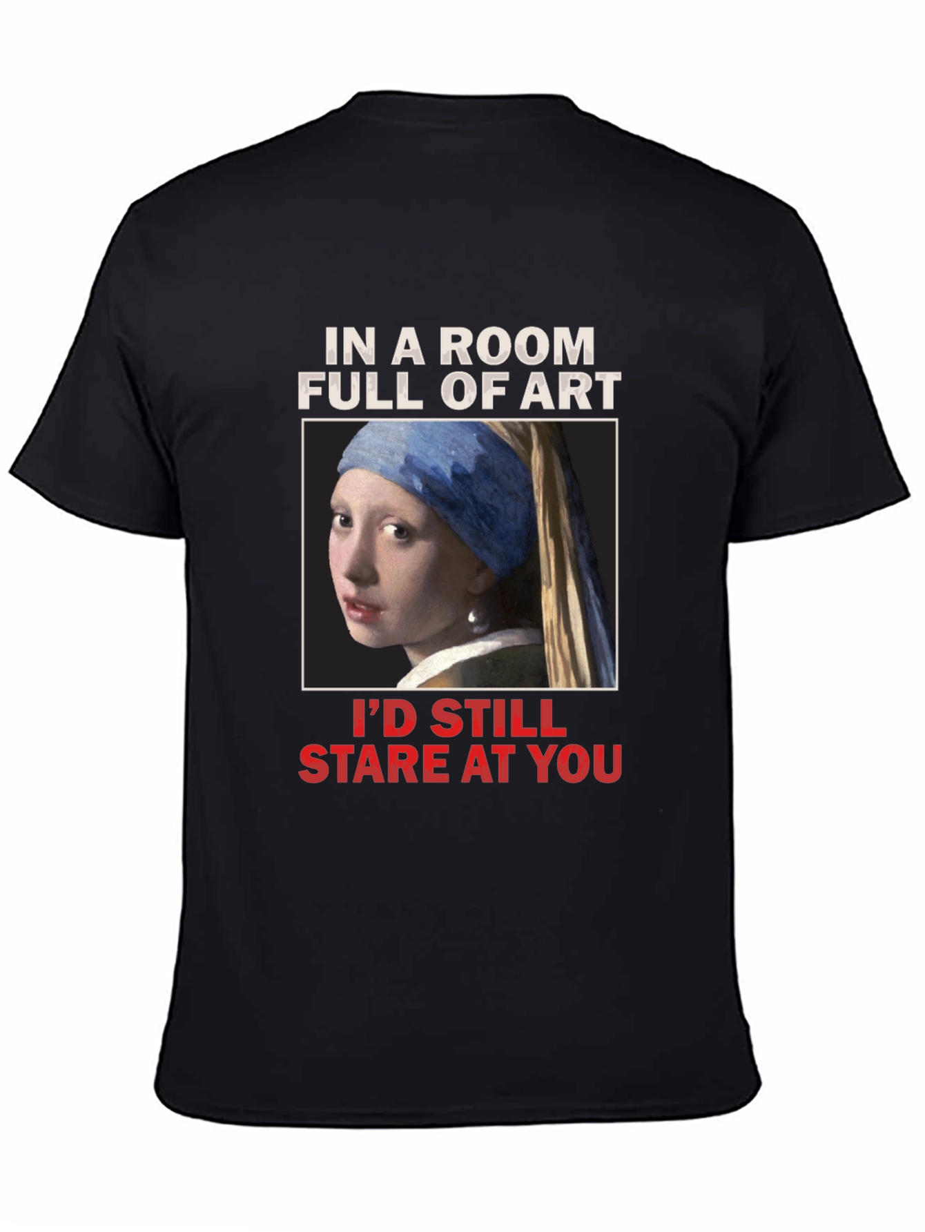 Art Lovers T-Shirt: Girl with a Pearl Earring