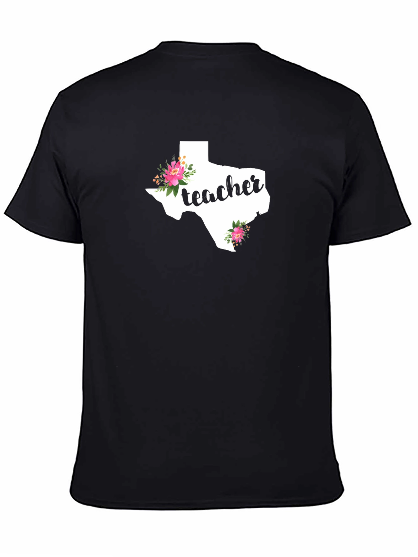 Texas Teacher Floral T-Shirt