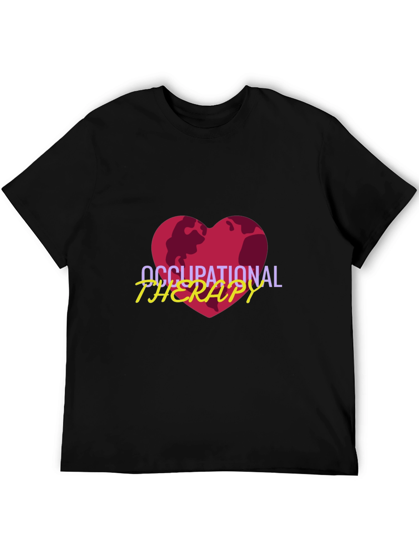 Occupational Therapy Heart Graphic T-Shirt