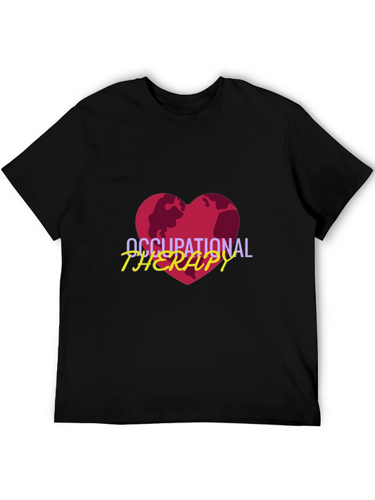 Occupational Therapy Heart Graphic T-Shirt