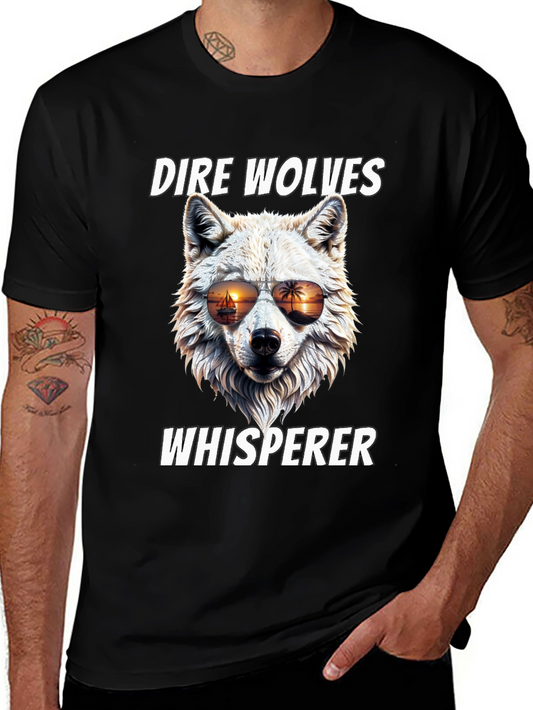 Dire Wolves Whisperer Graphic T-Shirt