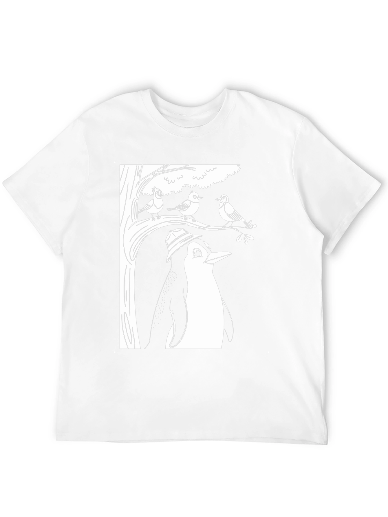 Penguin & Birds Graphic Tee
