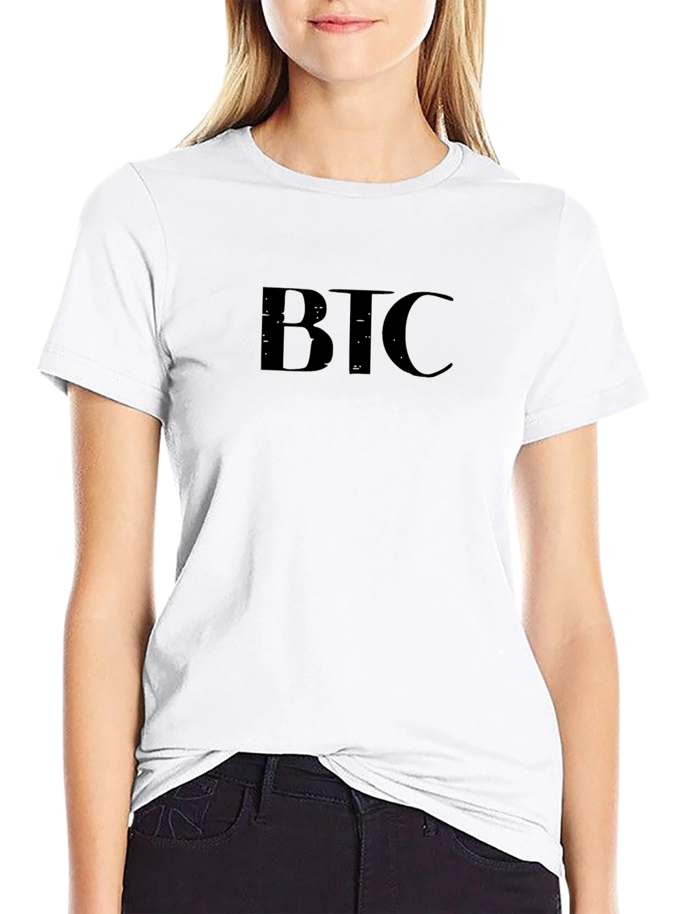 BTC Crypto Black T-Shirt
