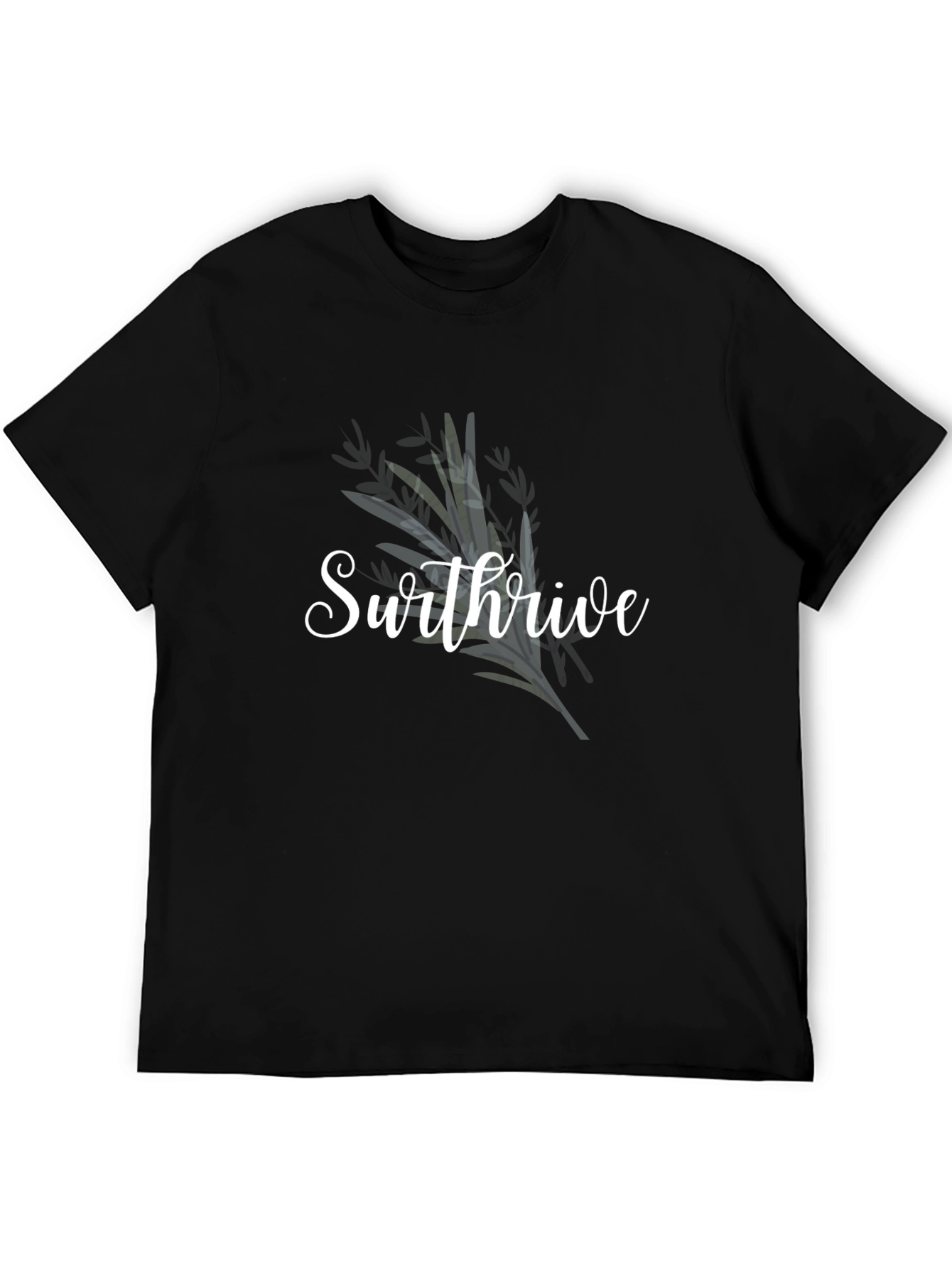 Swthrive Black Graphic Tee