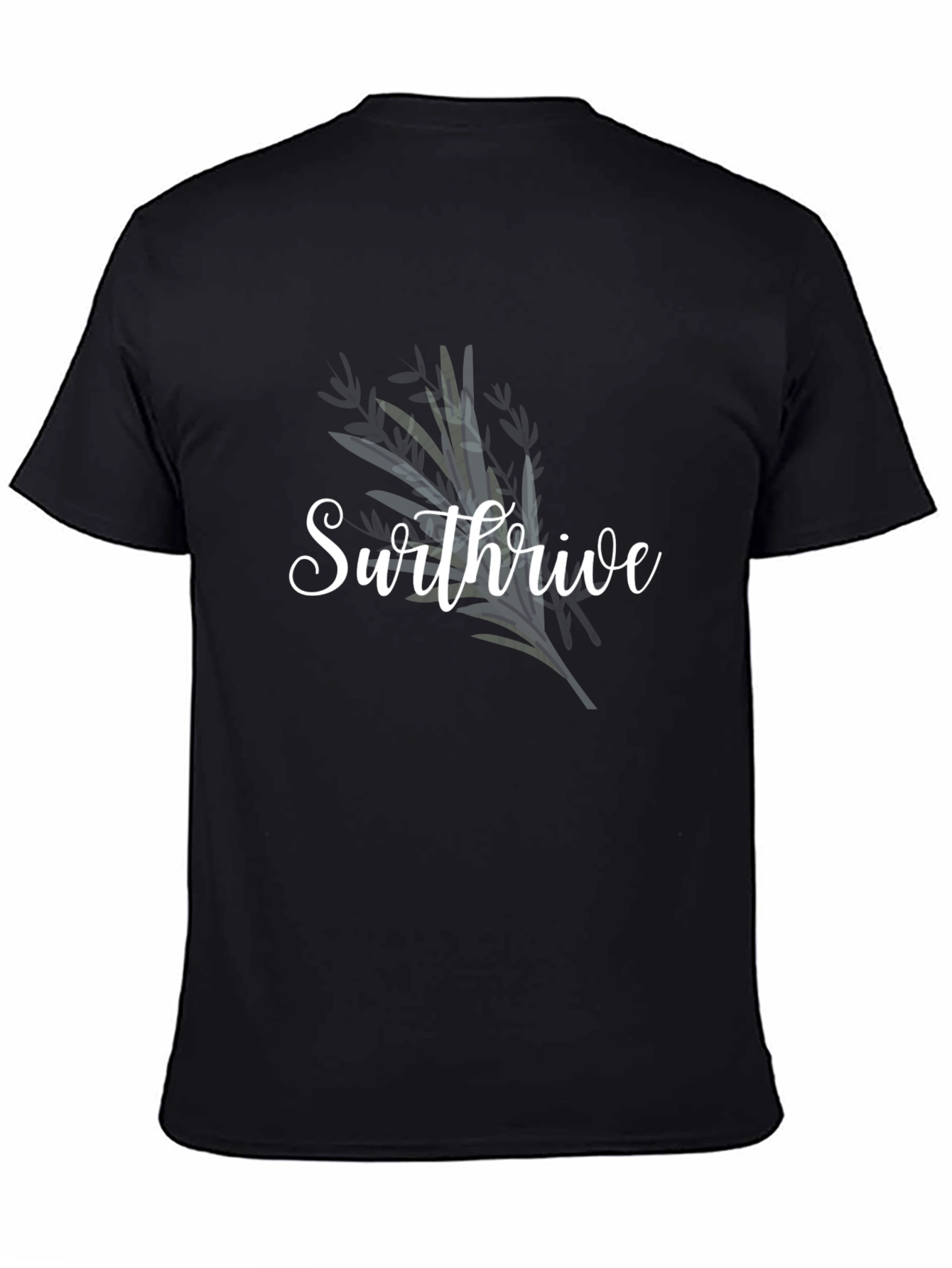 Swthrive Black Graphic Tee