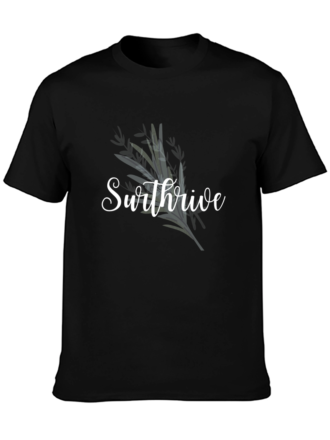 Swthrive Black Graphic Tee
