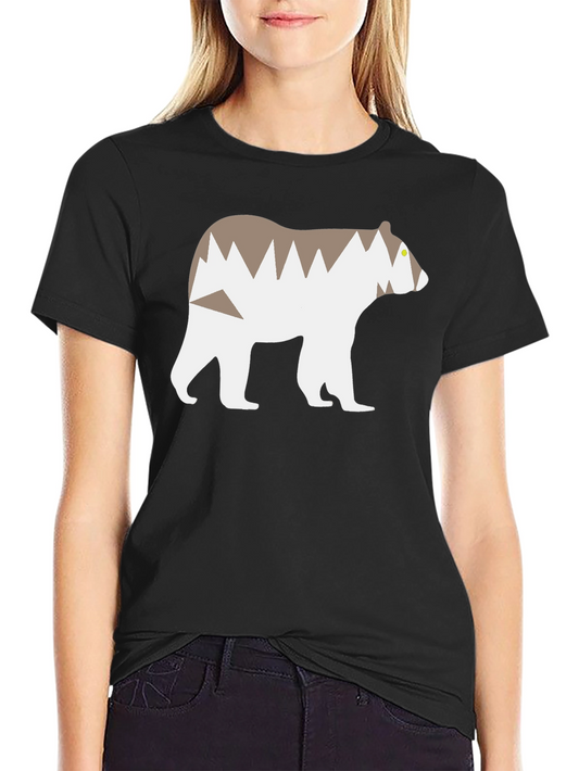 Bear Mountain Graphic T-Shirt - Black