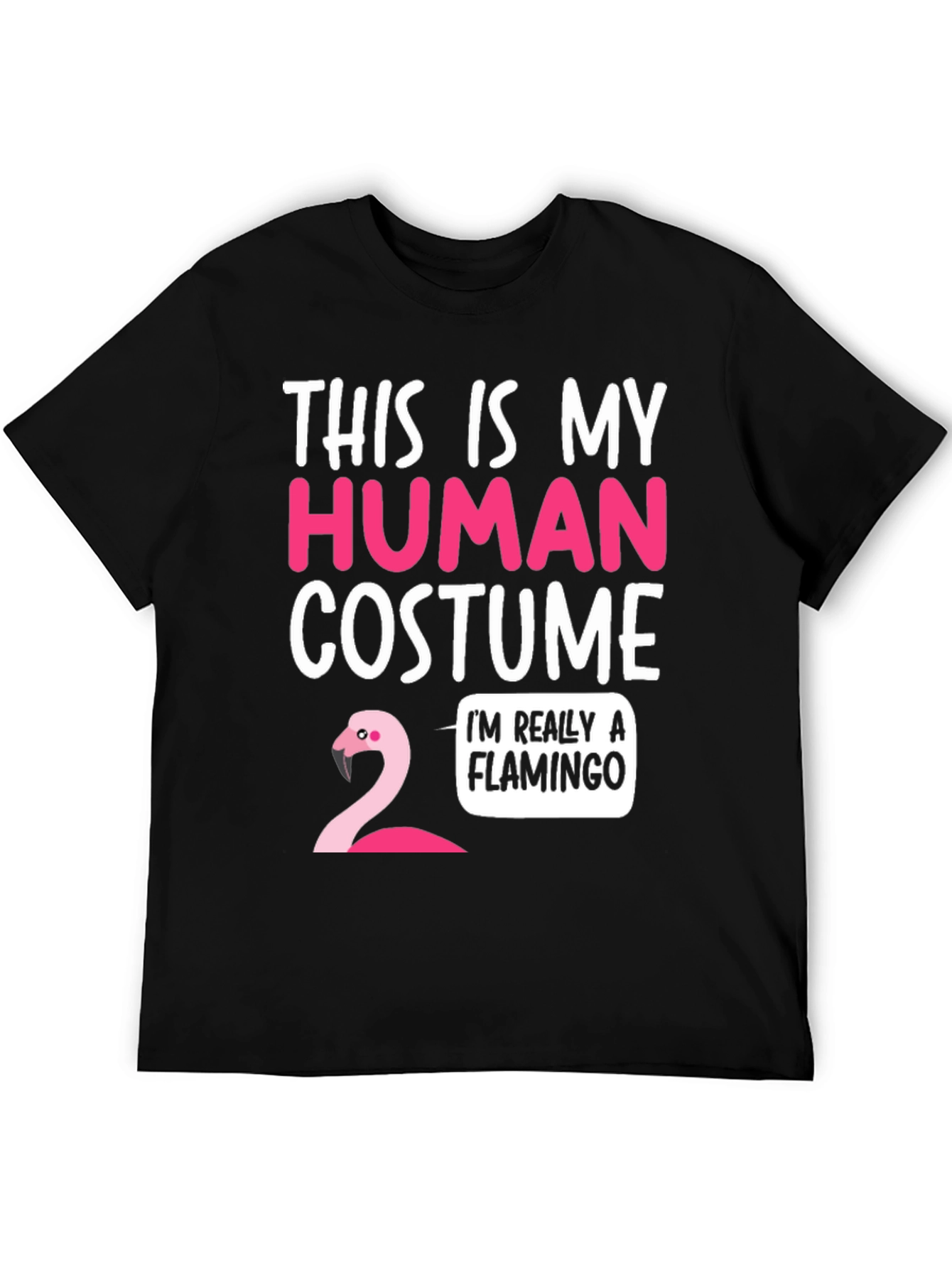 Funny Flamingo Human Costume T-Shirt