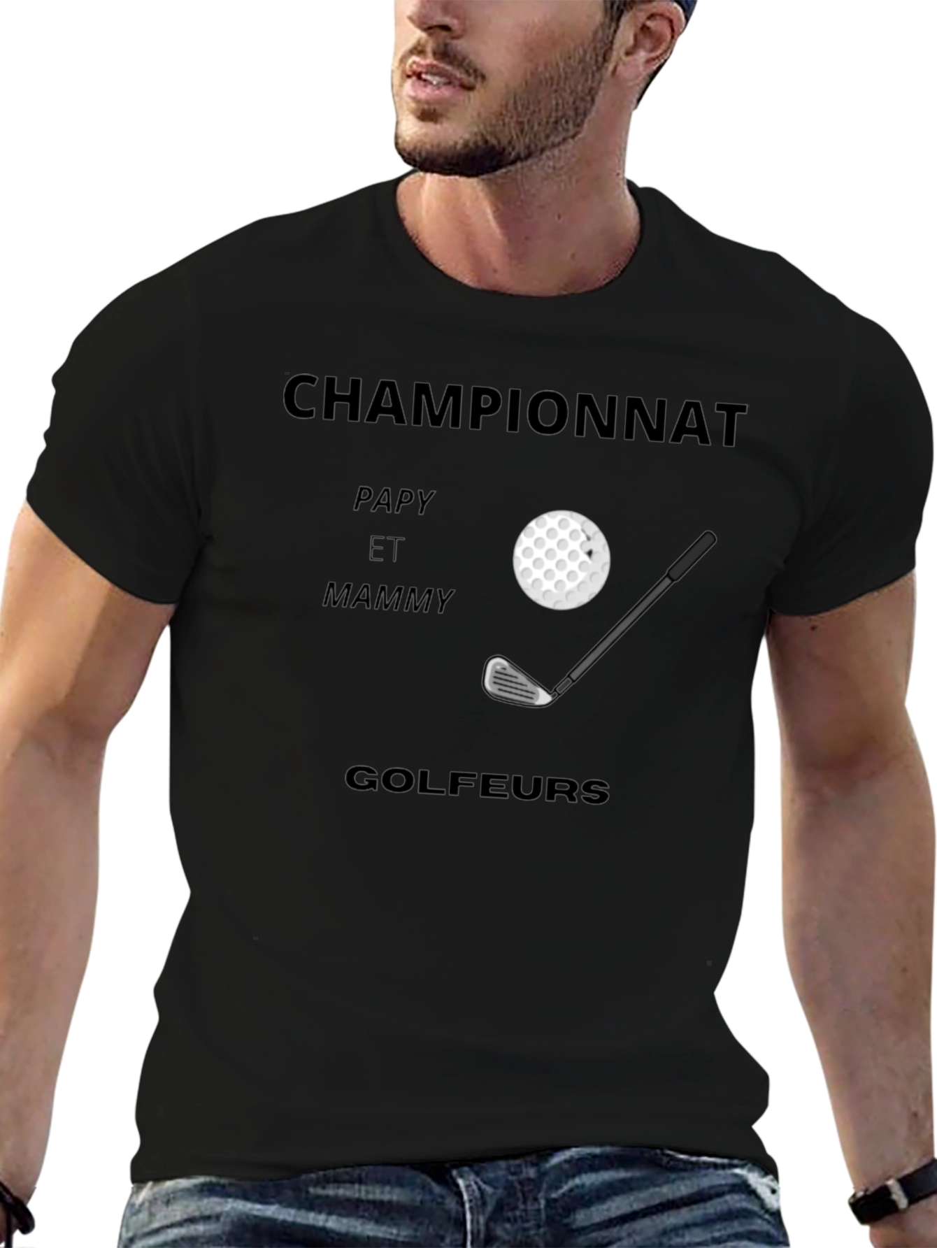 Golf Lover Tee: Championnat Papy et Mammy Golfeurs T-Shirt